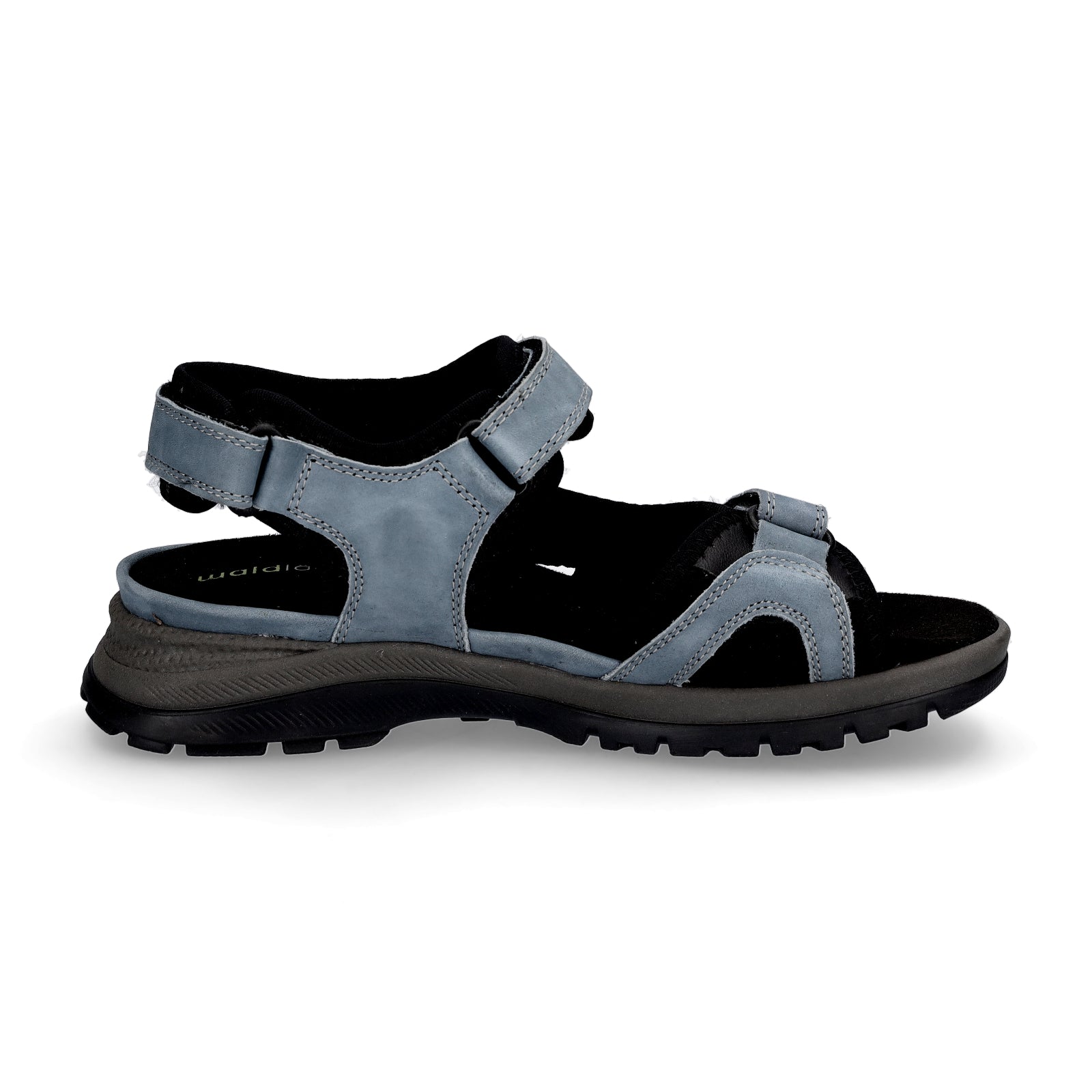Waldläufer Damen Trekkingsandale Sora schwarz blau