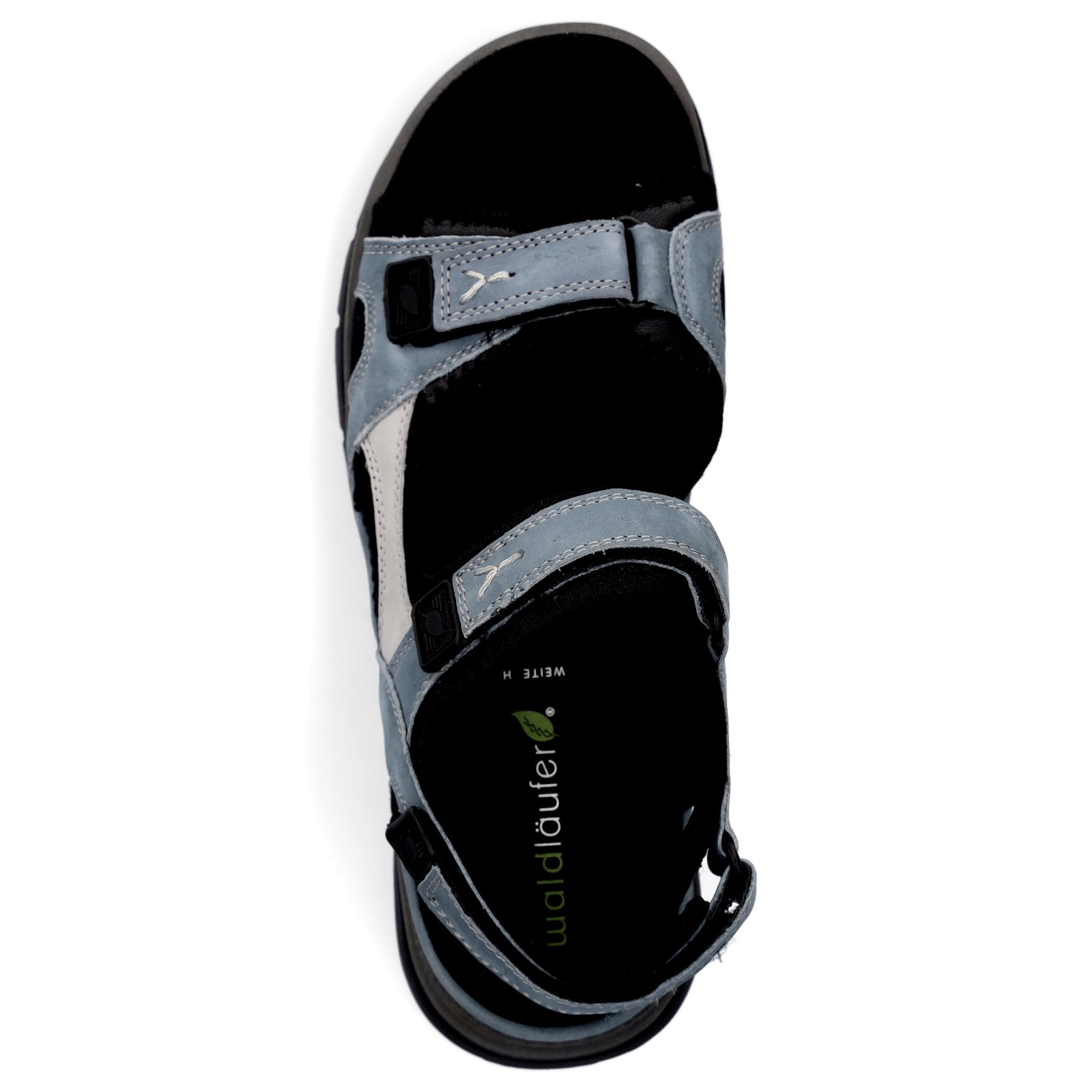 Waldläufer Damen Trekkingsandale Sora schwarz blau