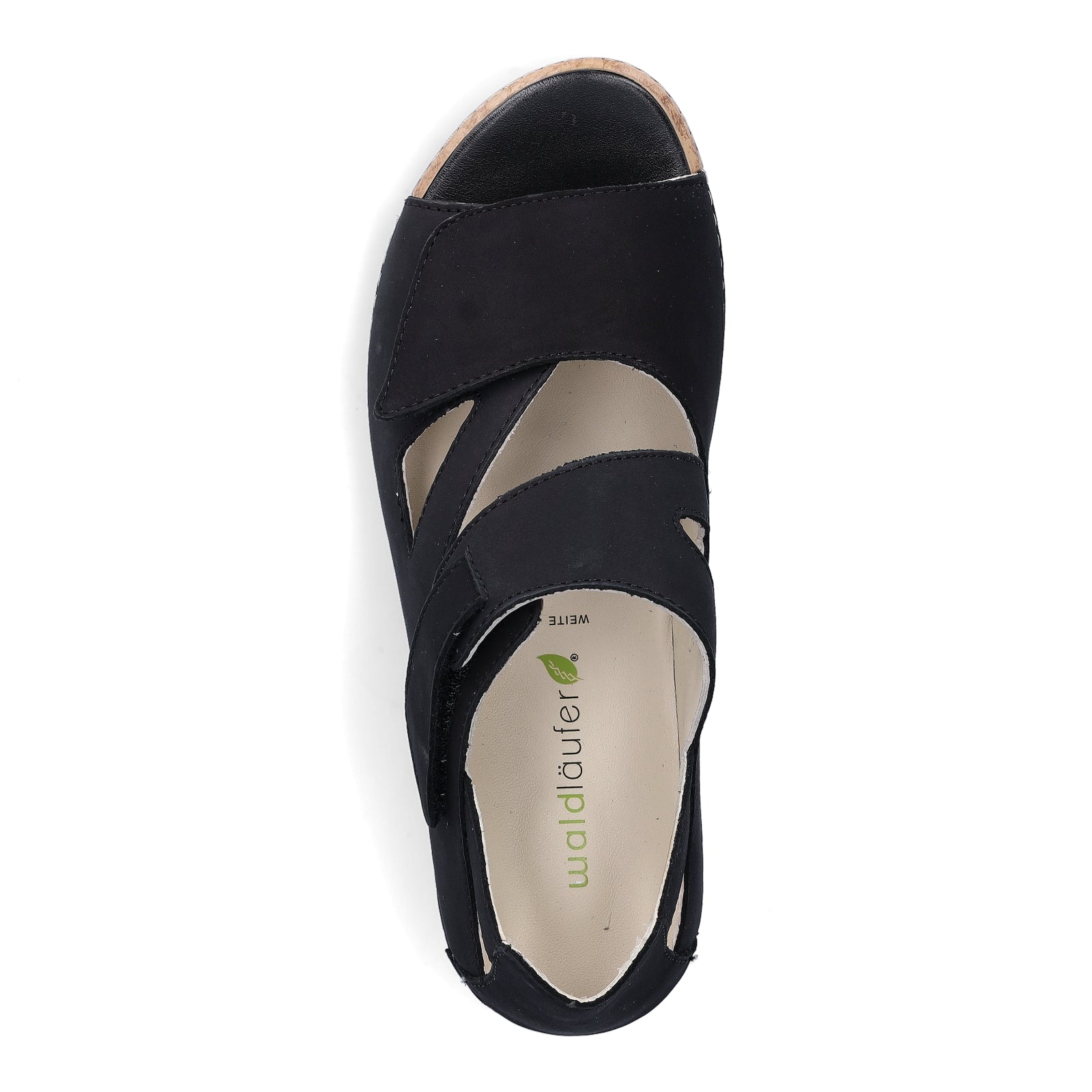 Waldläufer Damen Sandale Heliett schwarz