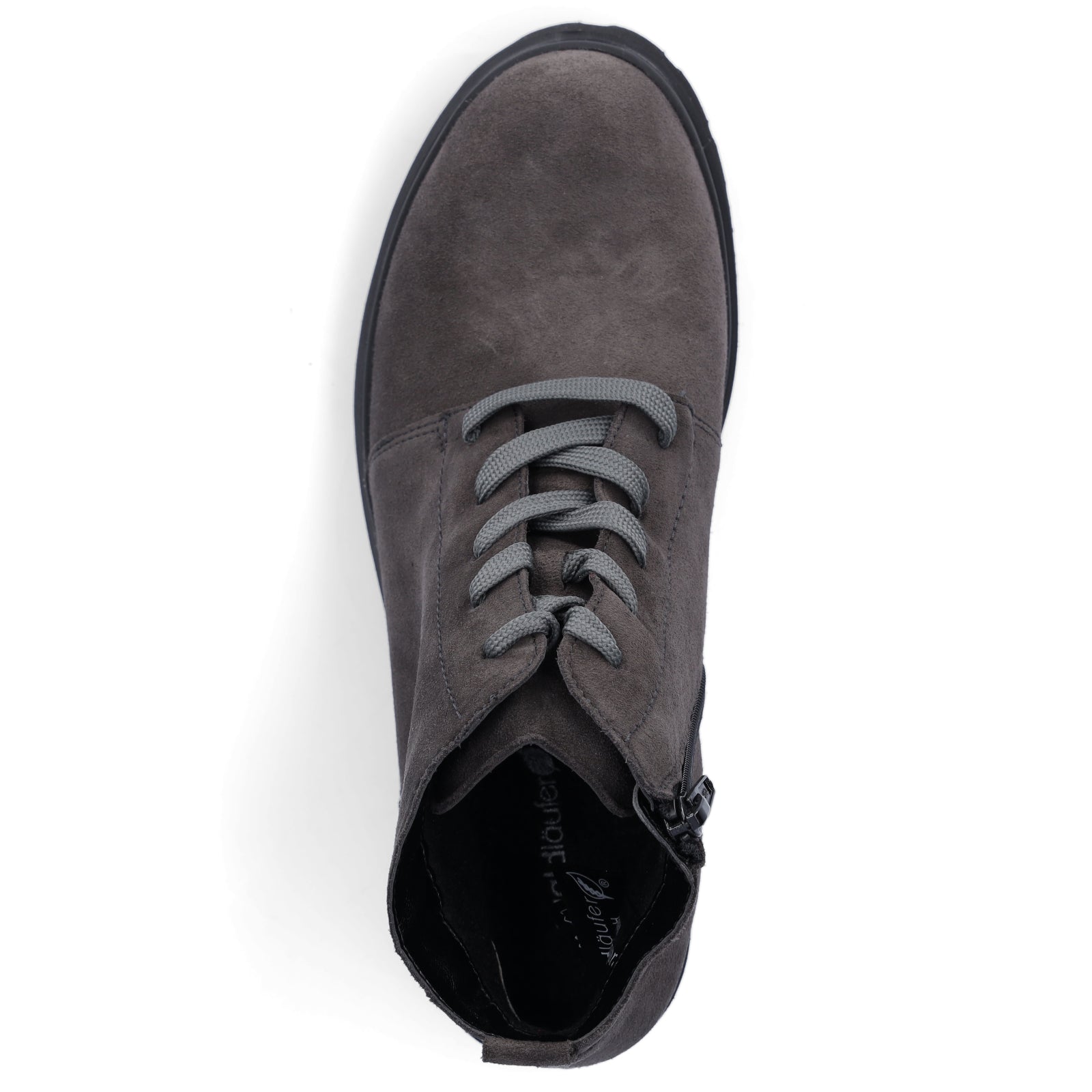Waldläufer Damen Schnürstiefelette Luise grau