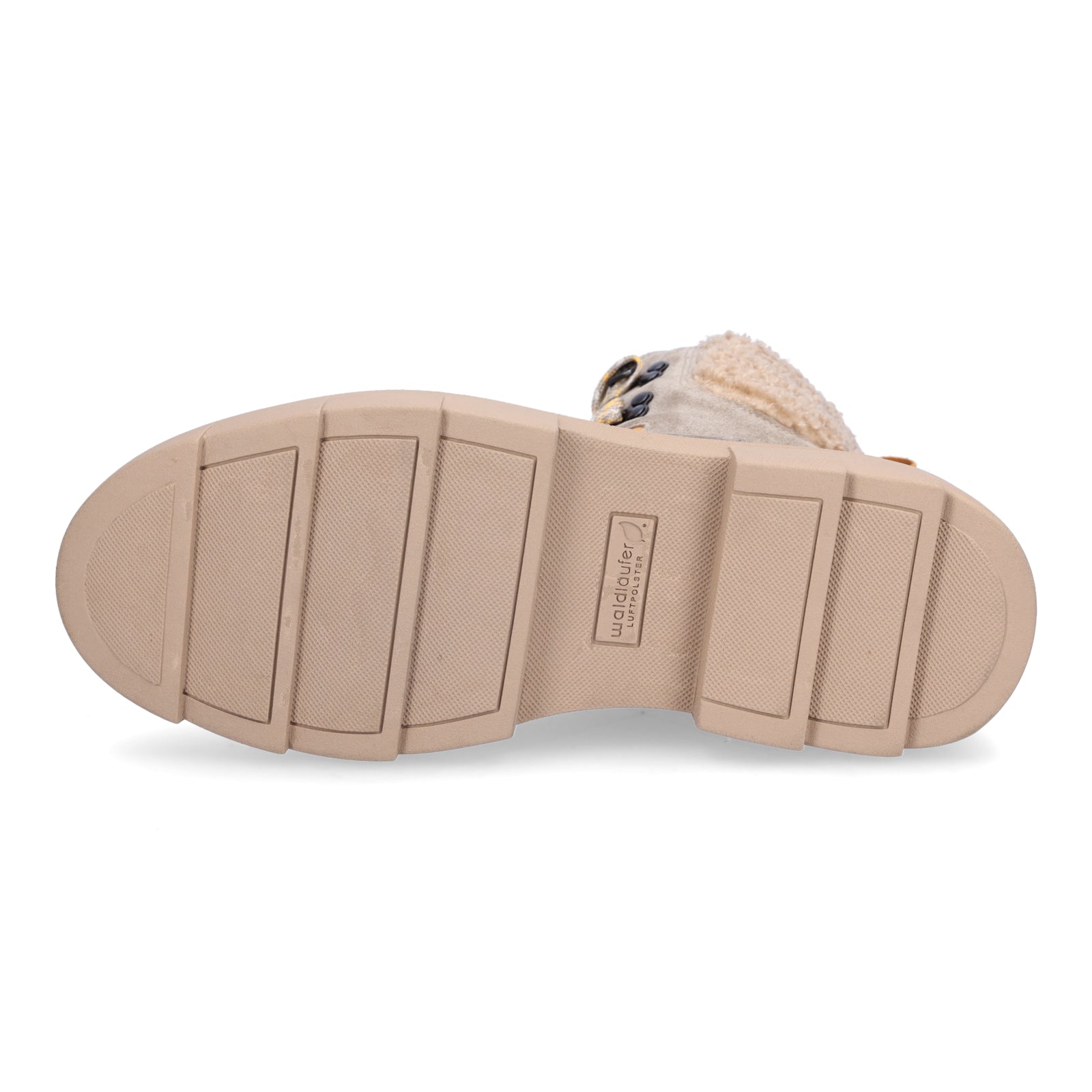 Waldläufer Damen Schnürboot Saiga beige orange