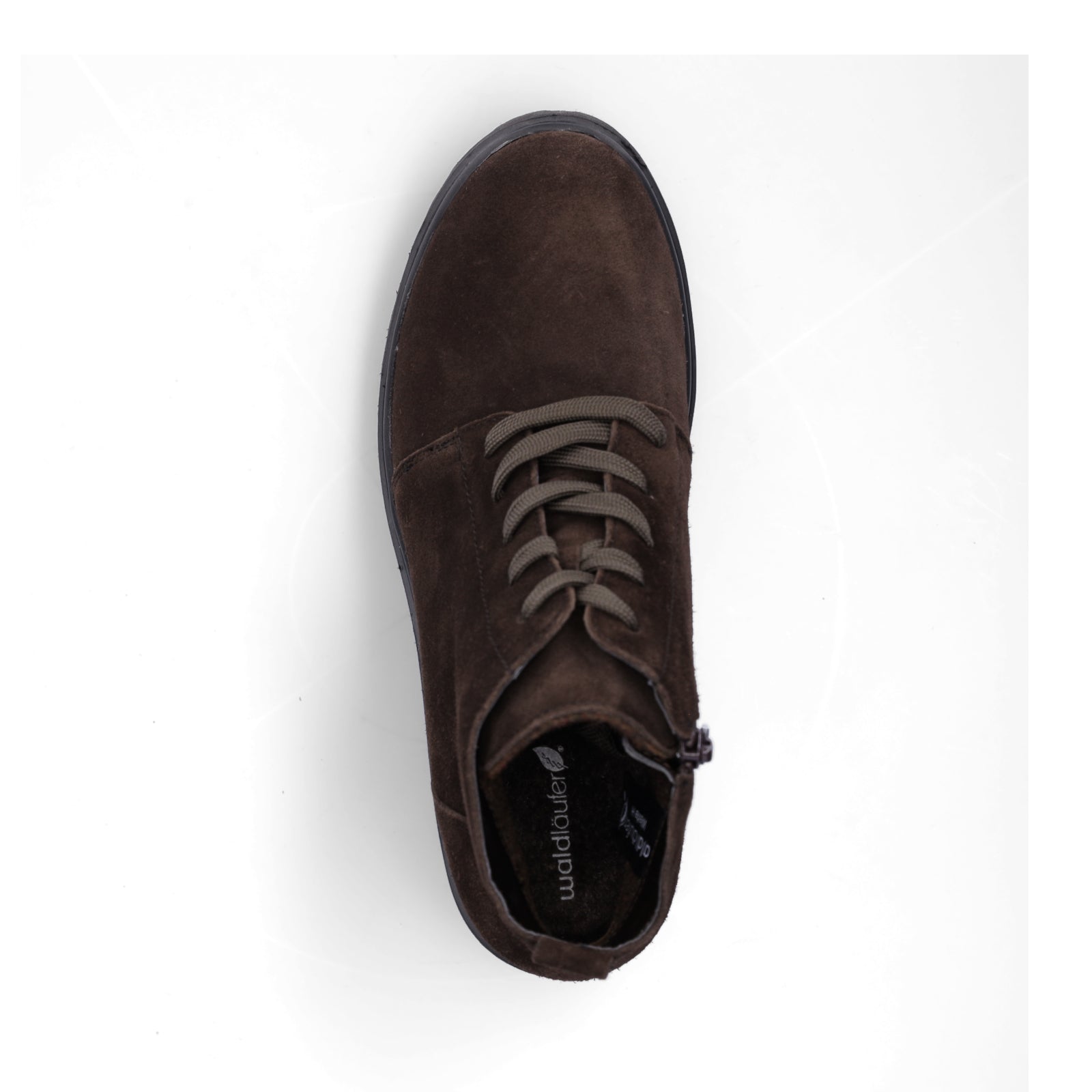 Waldläufer Damen Schnürstiefelette Luise braun