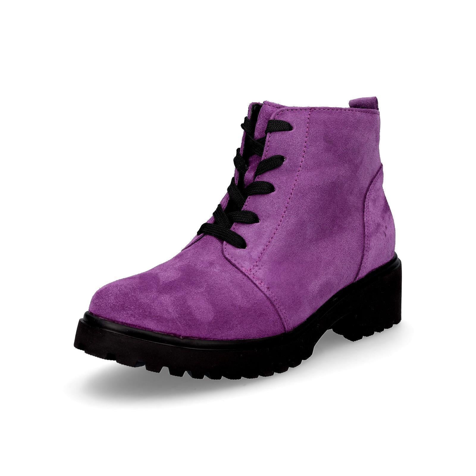 Waldläufer Damen Schnürboot Luise fuchsia