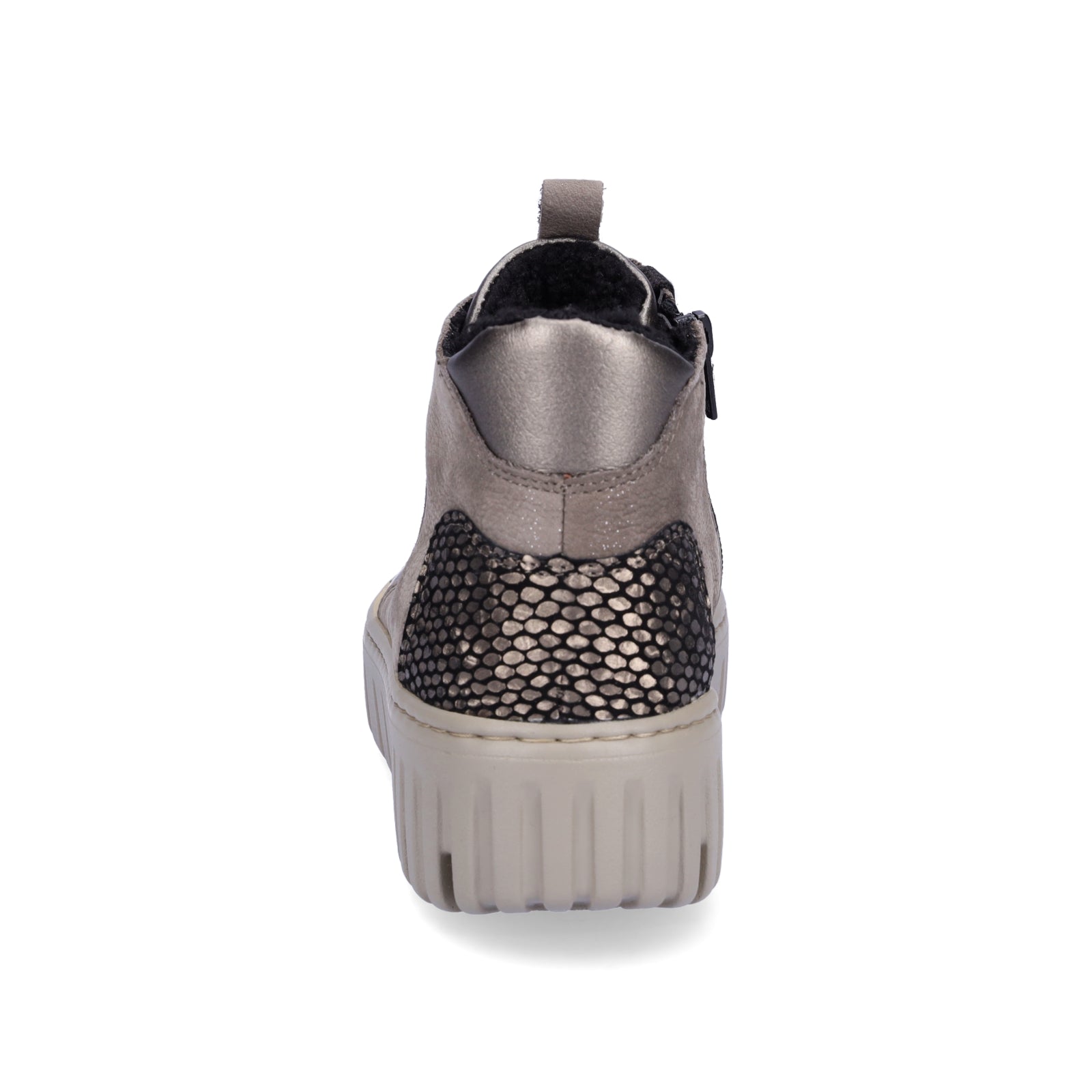 Waldläufer Damen Stiefelette Livia taupe metallic