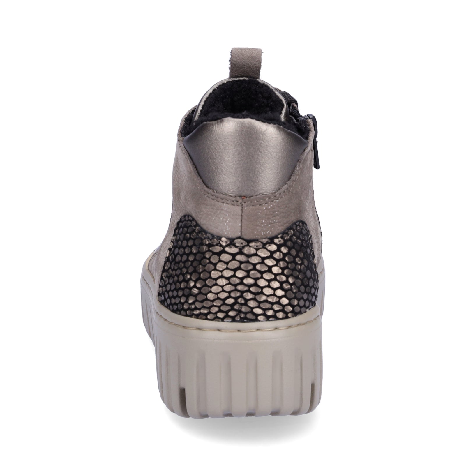 Waldläufer Damen Stiefelette Livia taupe metallic