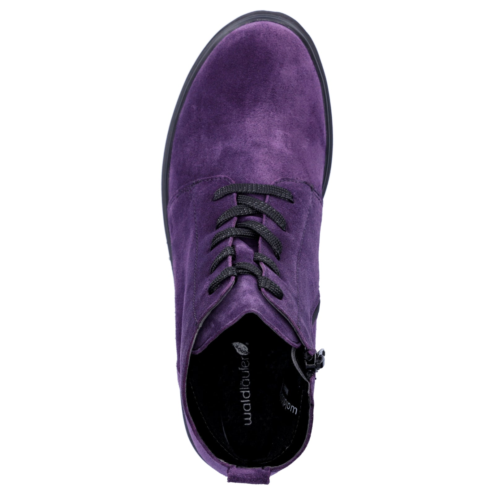 Waldläufer Damen Schnürstiefelette Luise lila