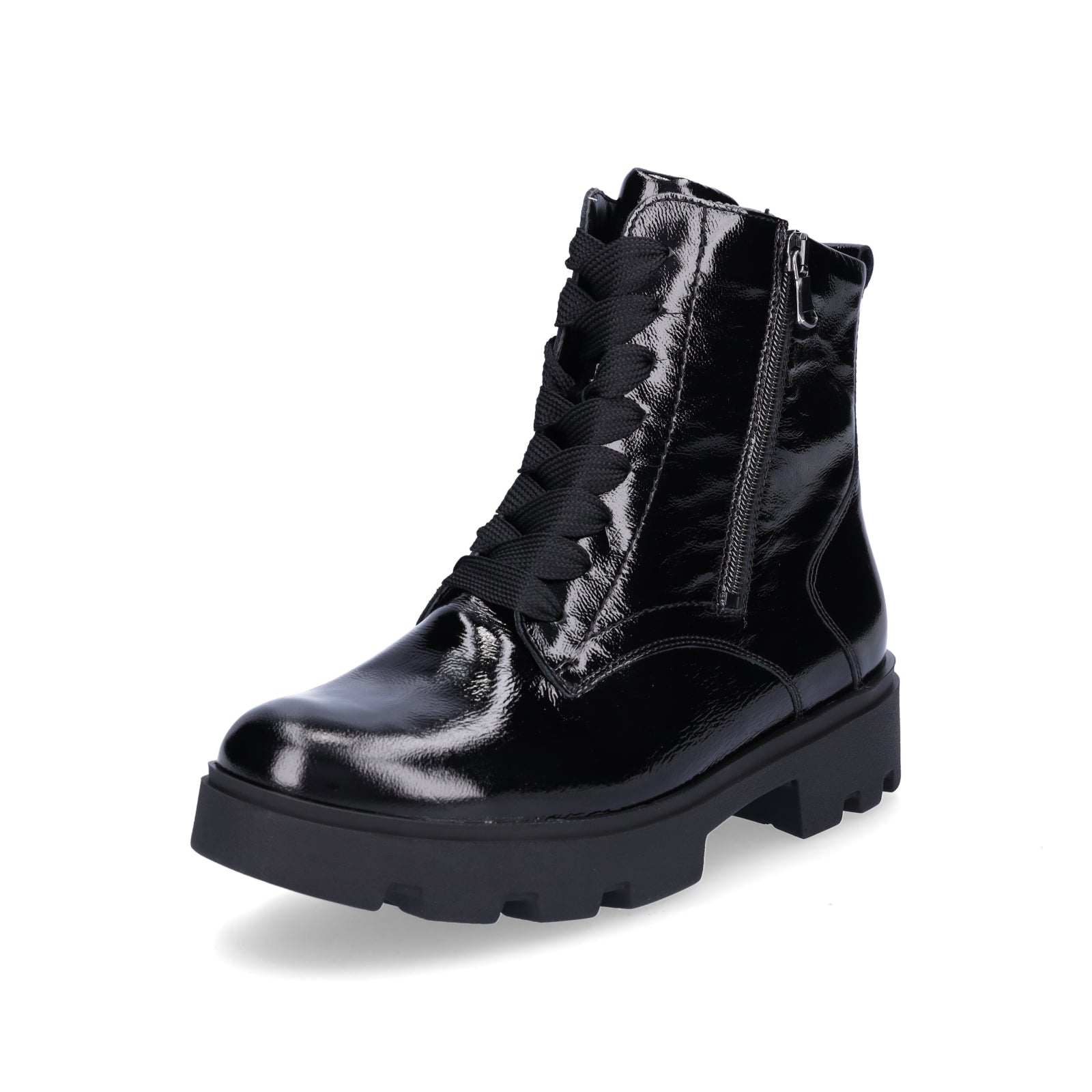 Waldläufer Damen Schnürboot Dani schwarz