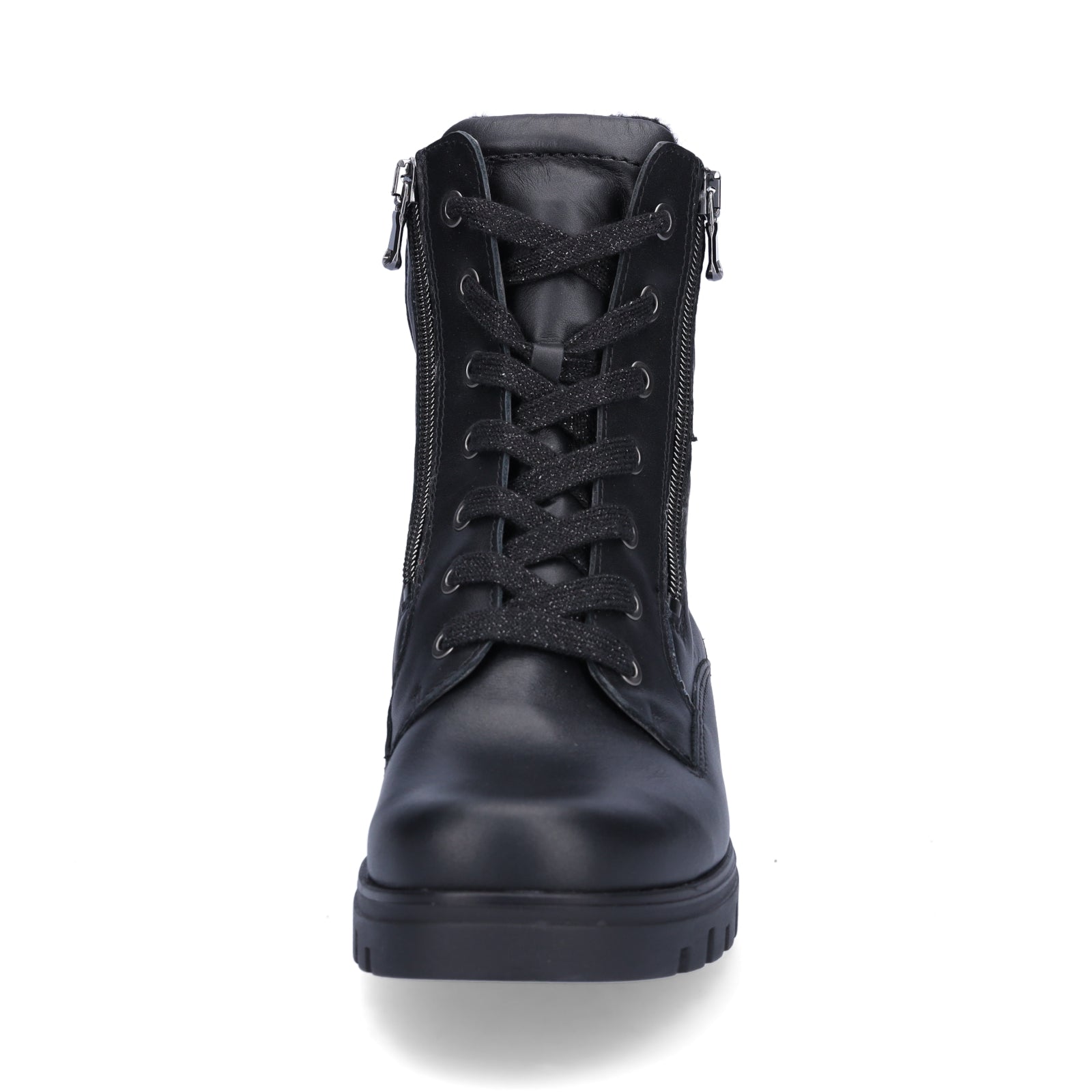 Waldläufer Damen Schnürboot Serena schwarz