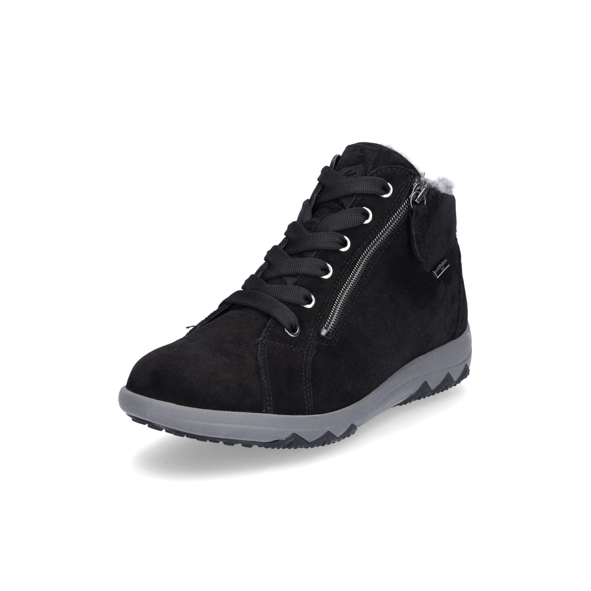 Waldläufer Women's Lace-up Boot Teresa black