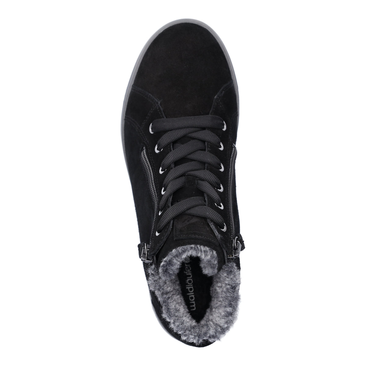 Waldläufer Women's Lace-up Boot Teresa black