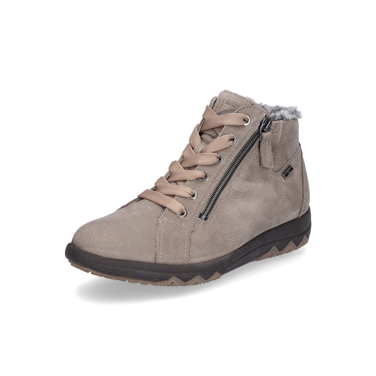 Waldläufer Damen Schnürboot Teresa taupe
