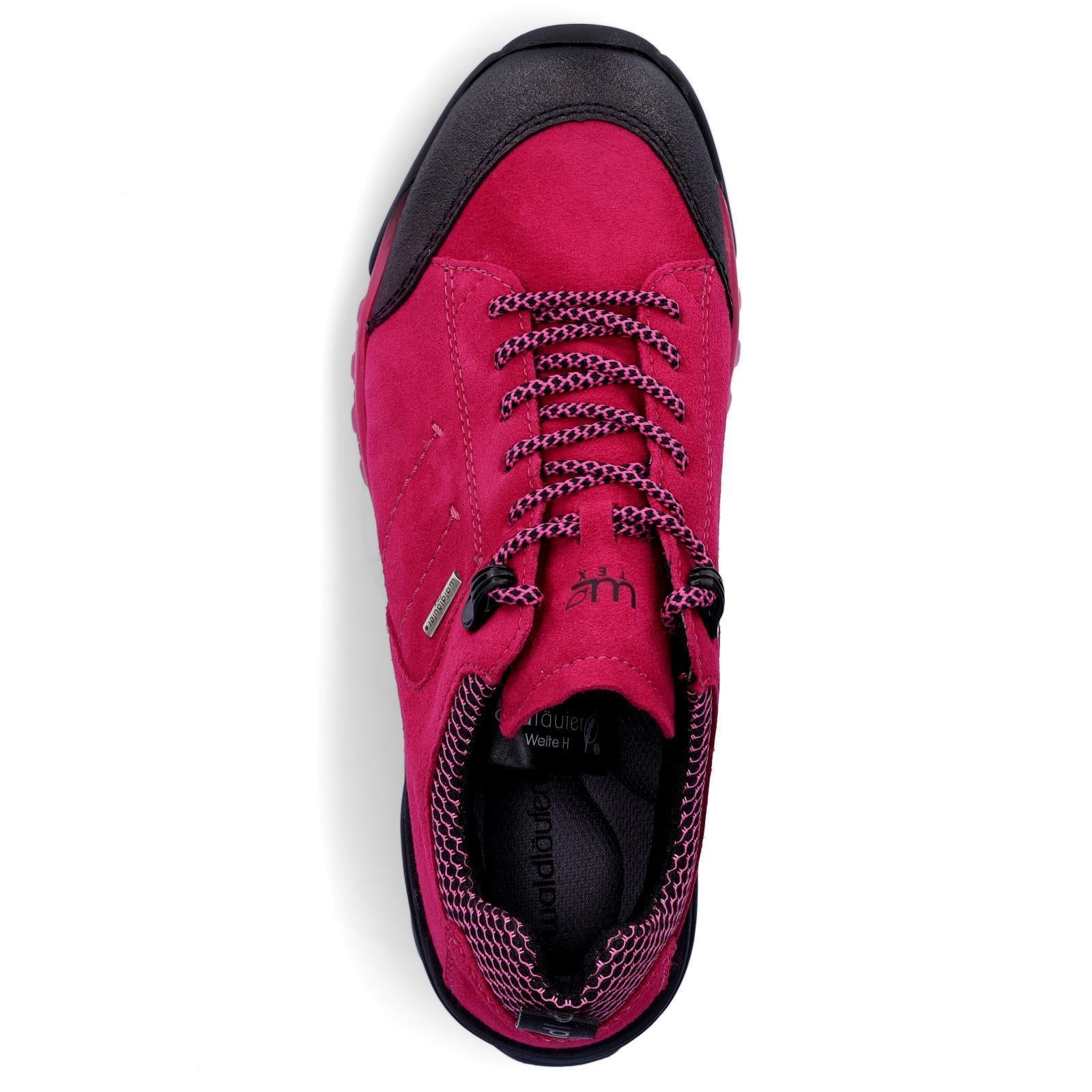 Waldläufer Damen Leder Schnürschuh Amiata pink
