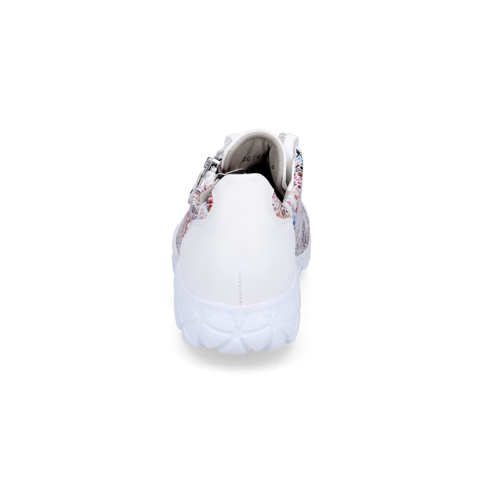 Waldläufer Damen Schnürschuh Havy weiß multi