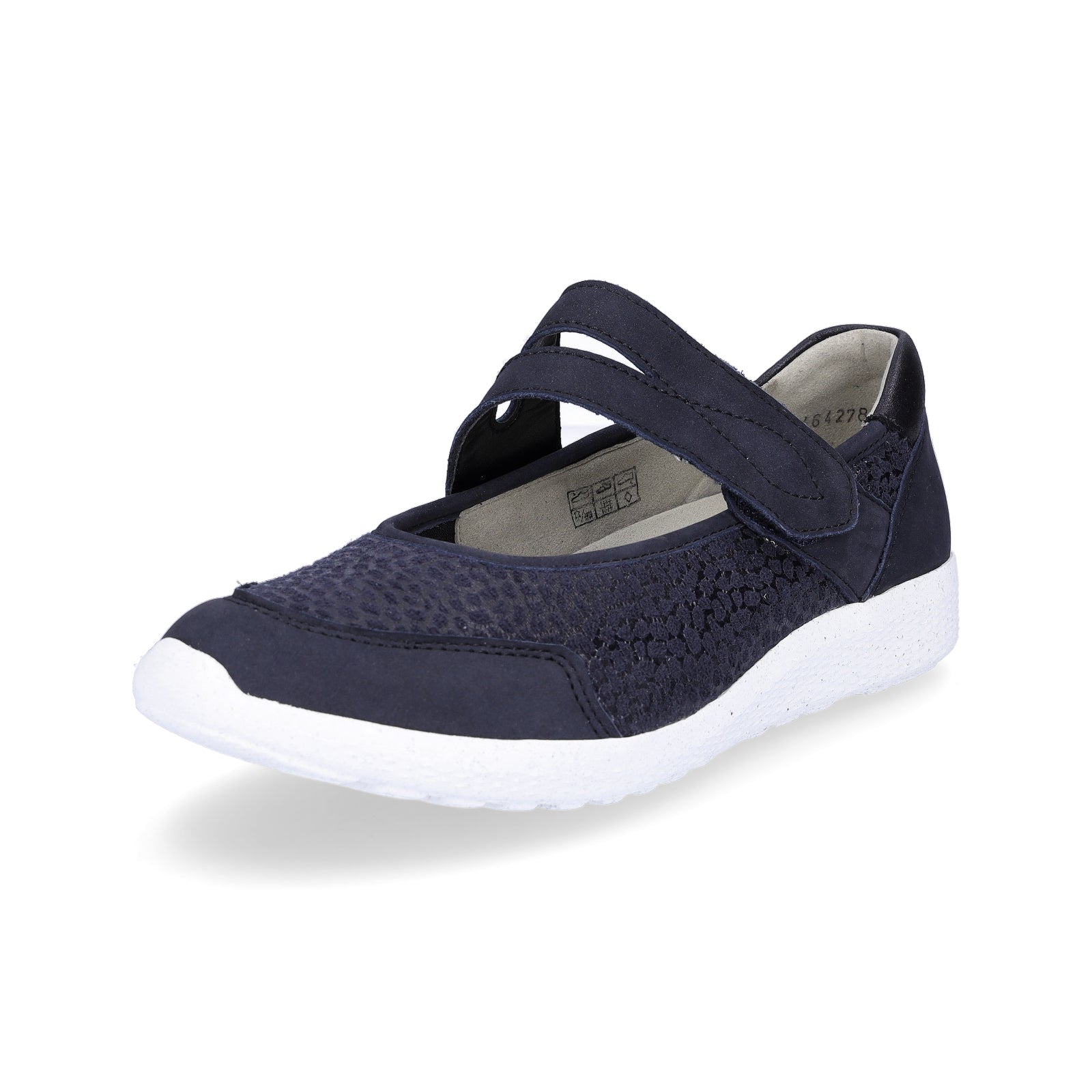 Waldläufer Damen Slipper blau