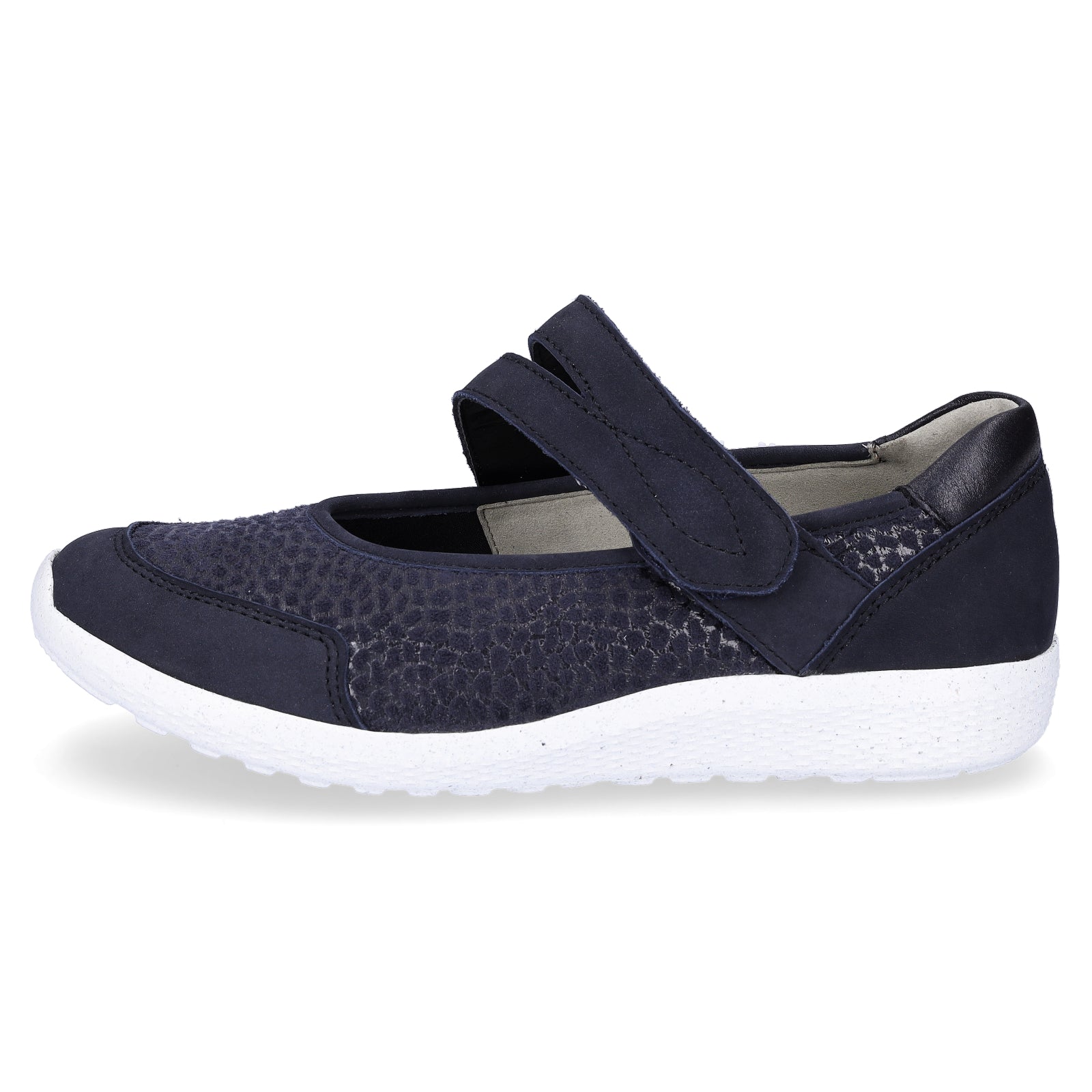 Waldläufer Damen Slipper blau