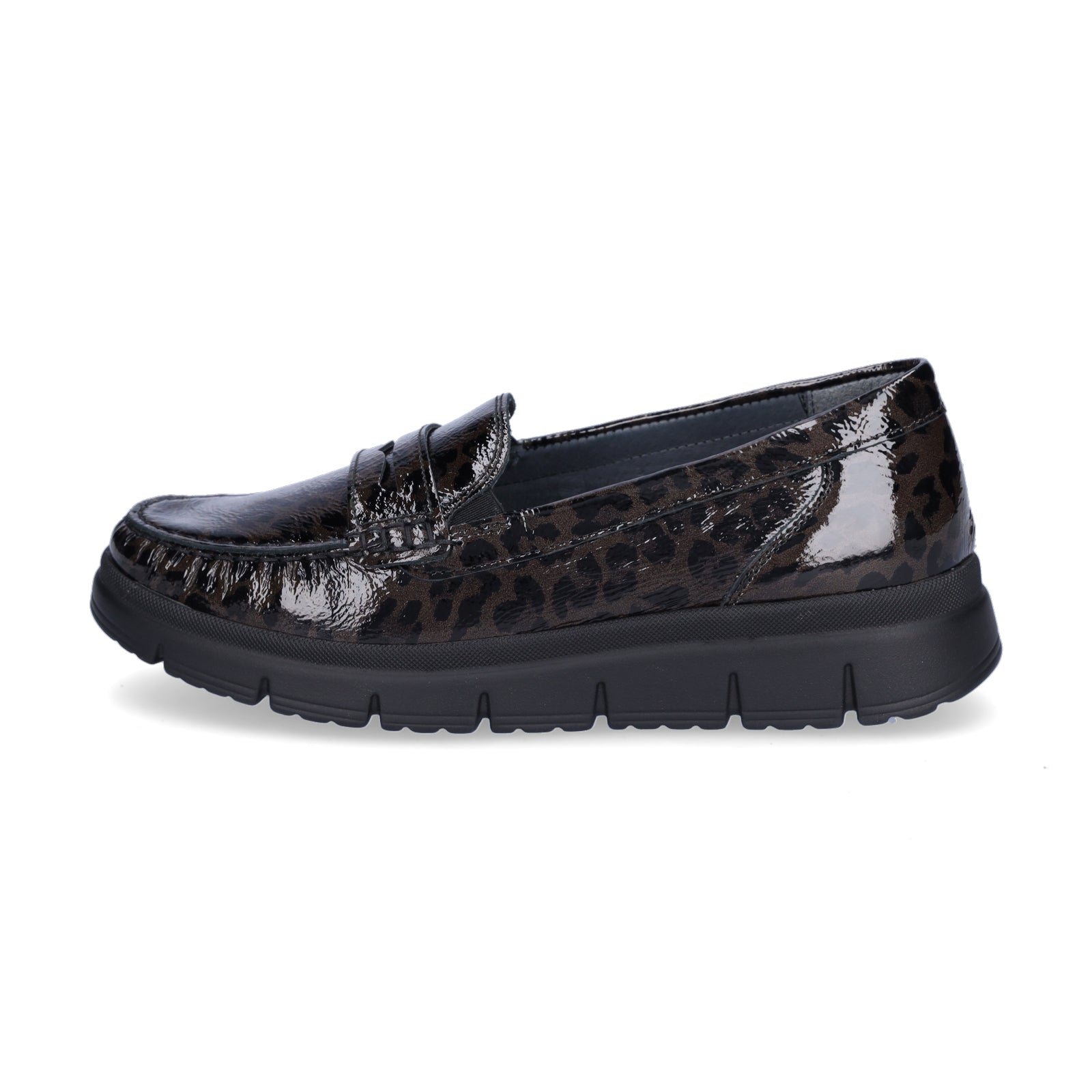 Waldläufer Damen Slipper Pina grau leo
