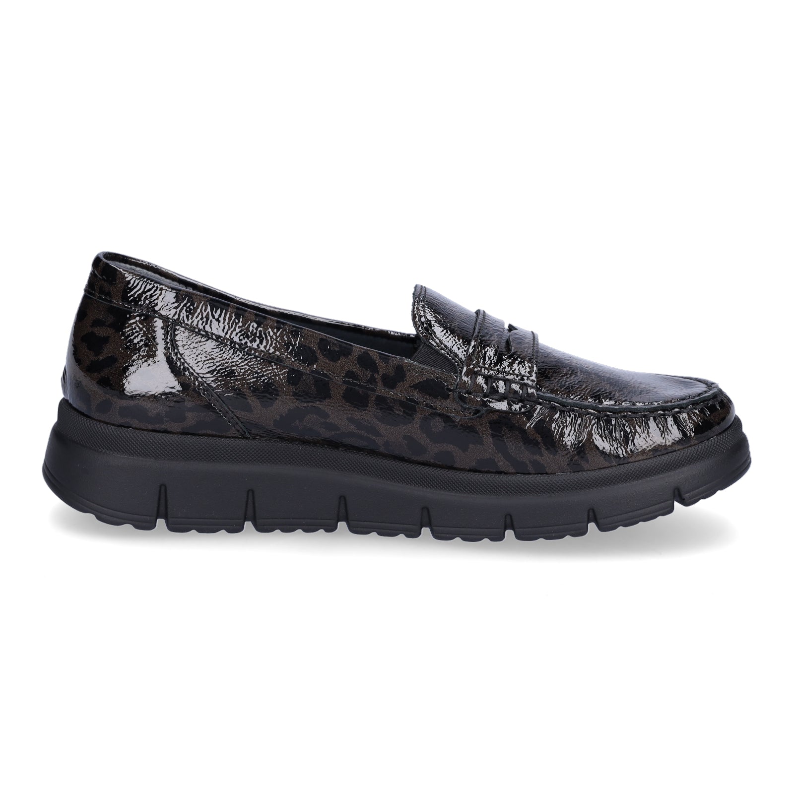 Waldläufer Damen Slipper Pina grau leo