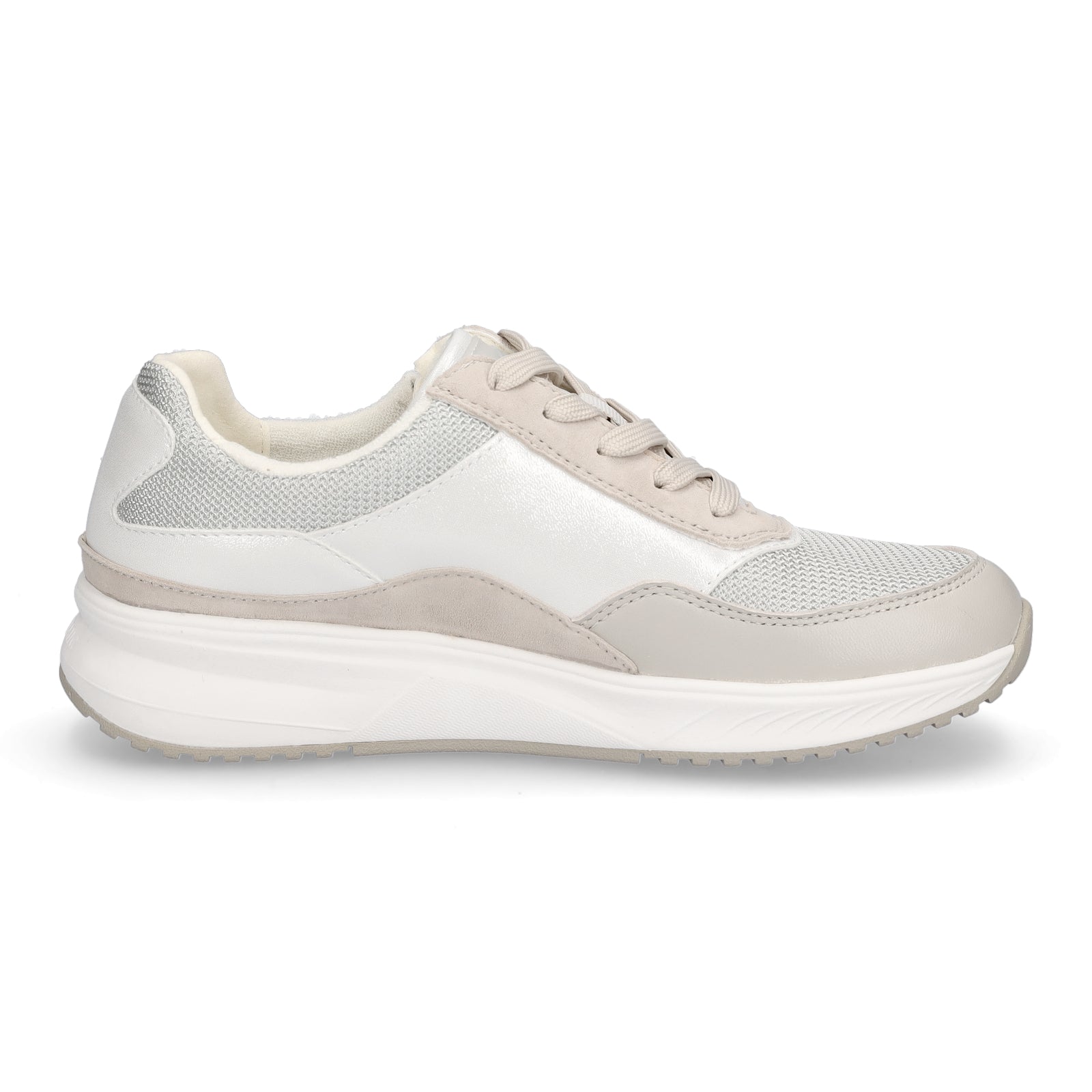 Waldläufer Damen Sneaker H-Mara grau weiß