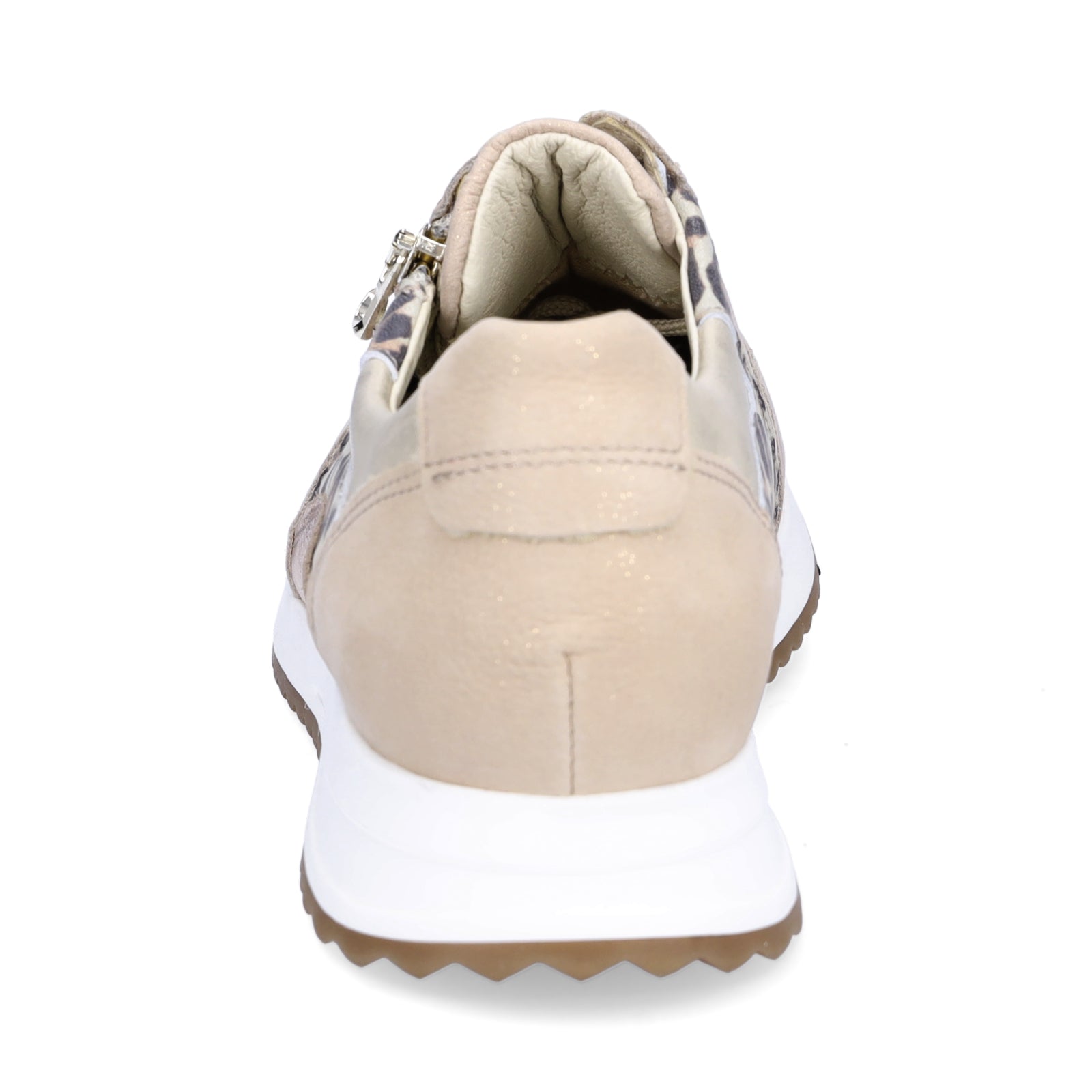 Waldläufer Damen Sneaker Vicky beige leo