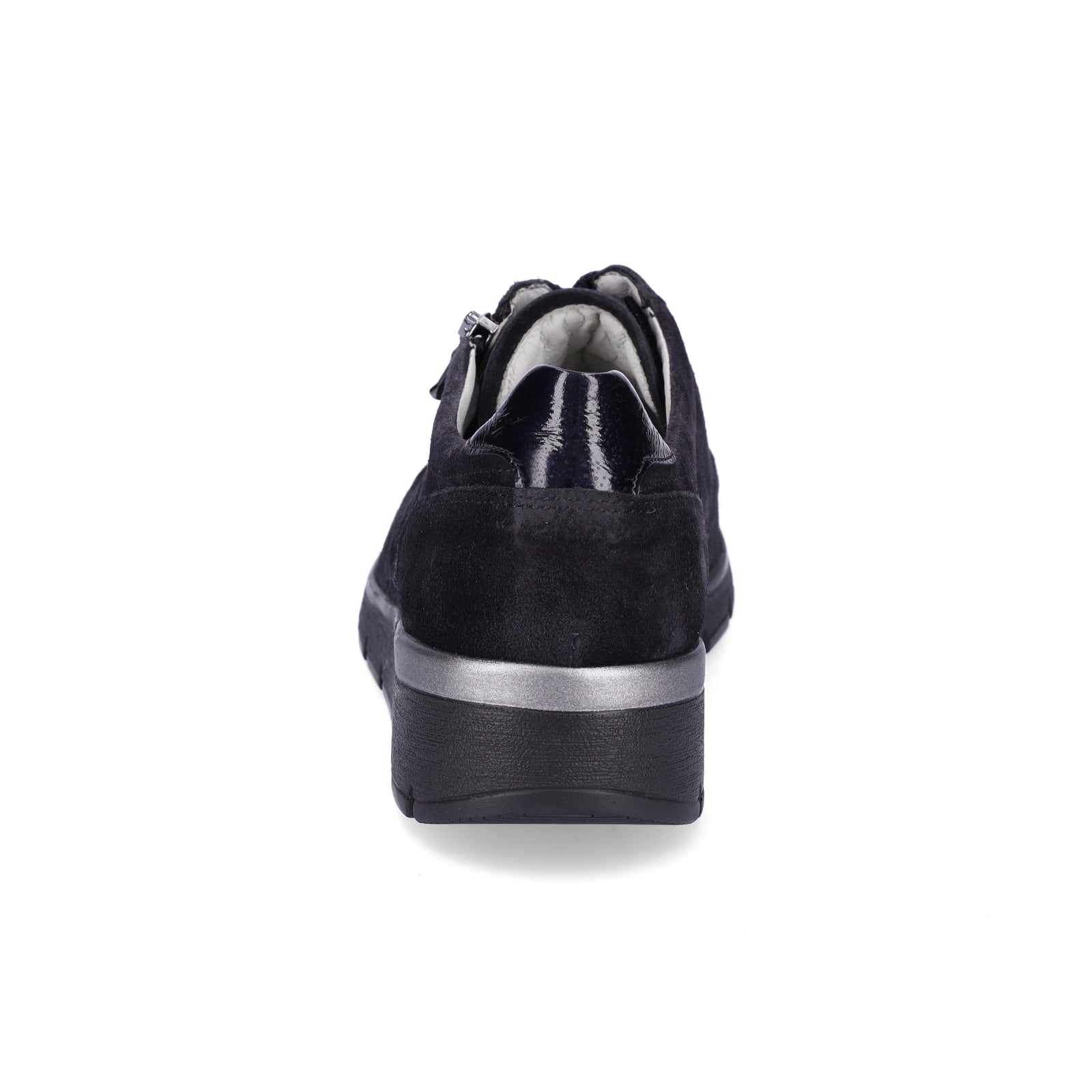 Waldläufer women's leather sneakers midnight blue