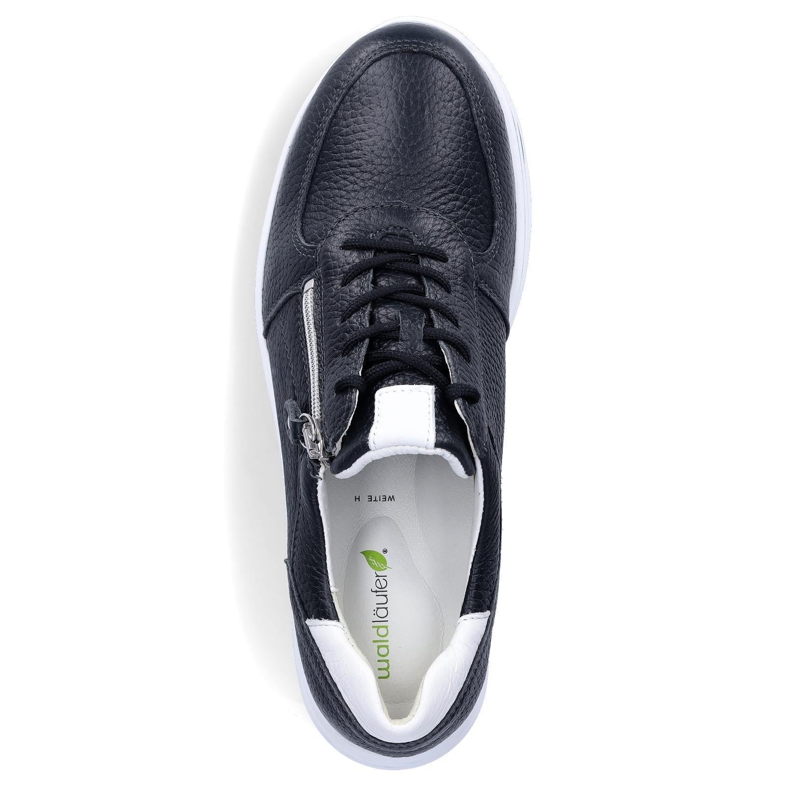 Waldläufer women's leather sneakers blue