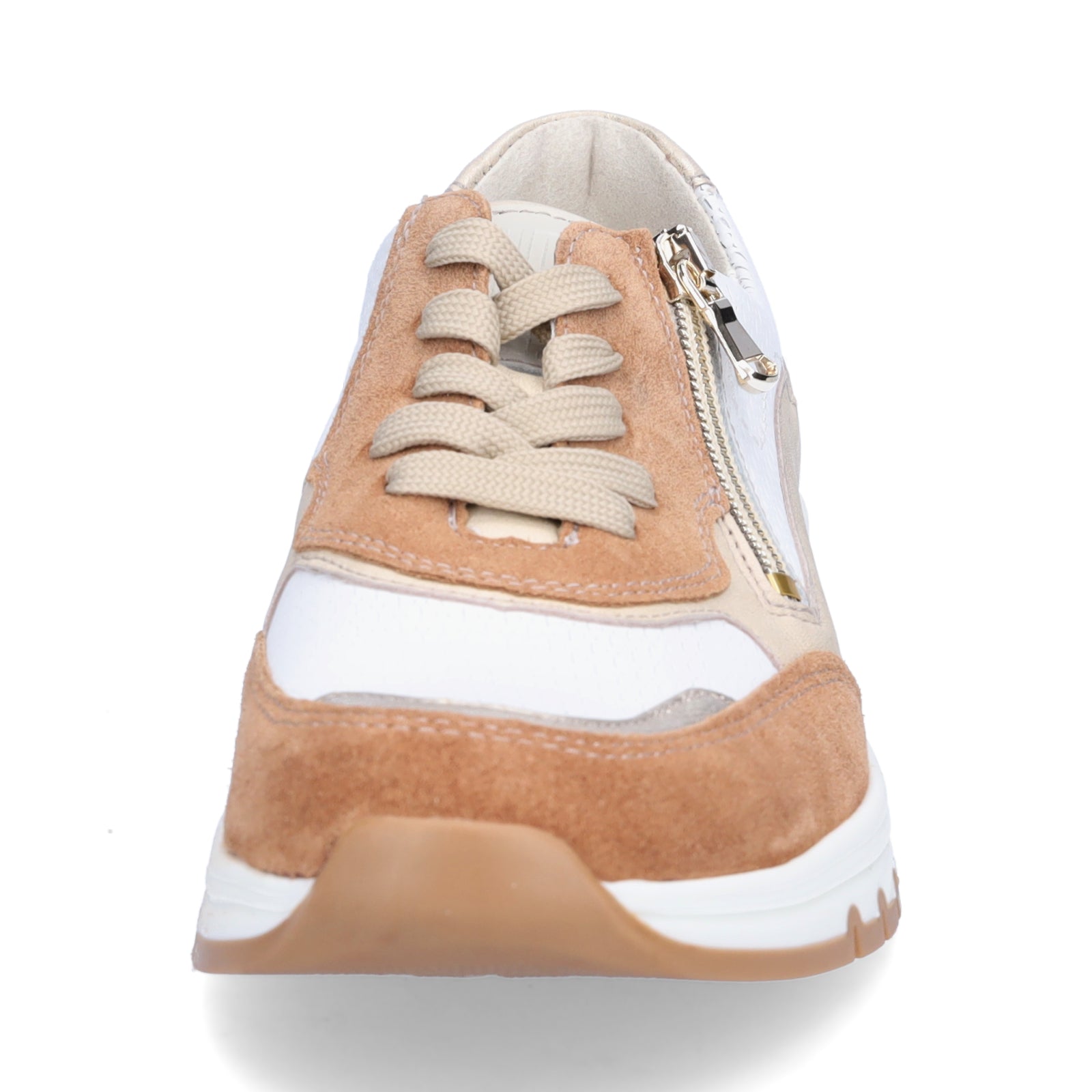 Waldläufer Women's Sneakers H-April Brown White
