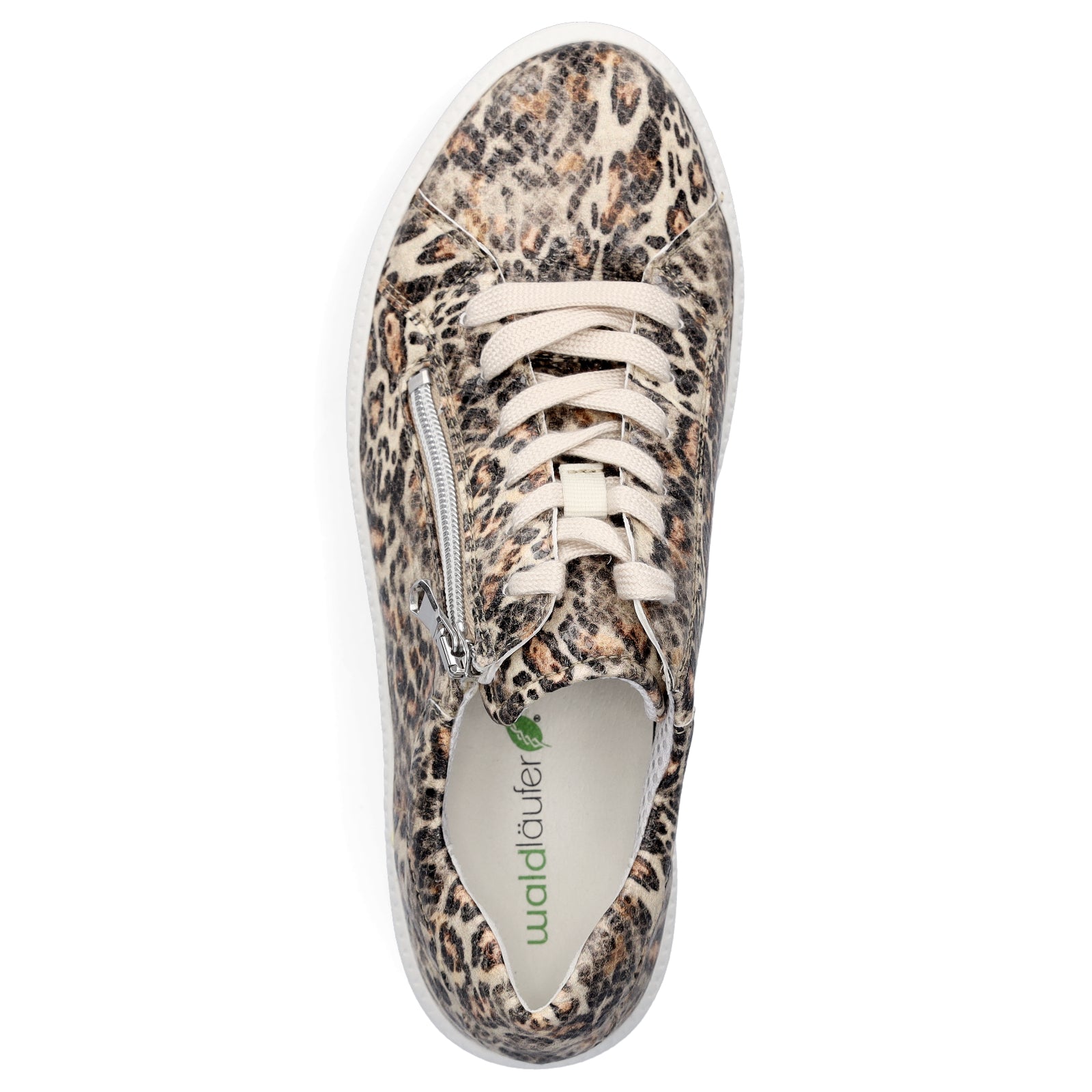 Waldläufer Damen Plateau Sneaker Nicky taupe Leo