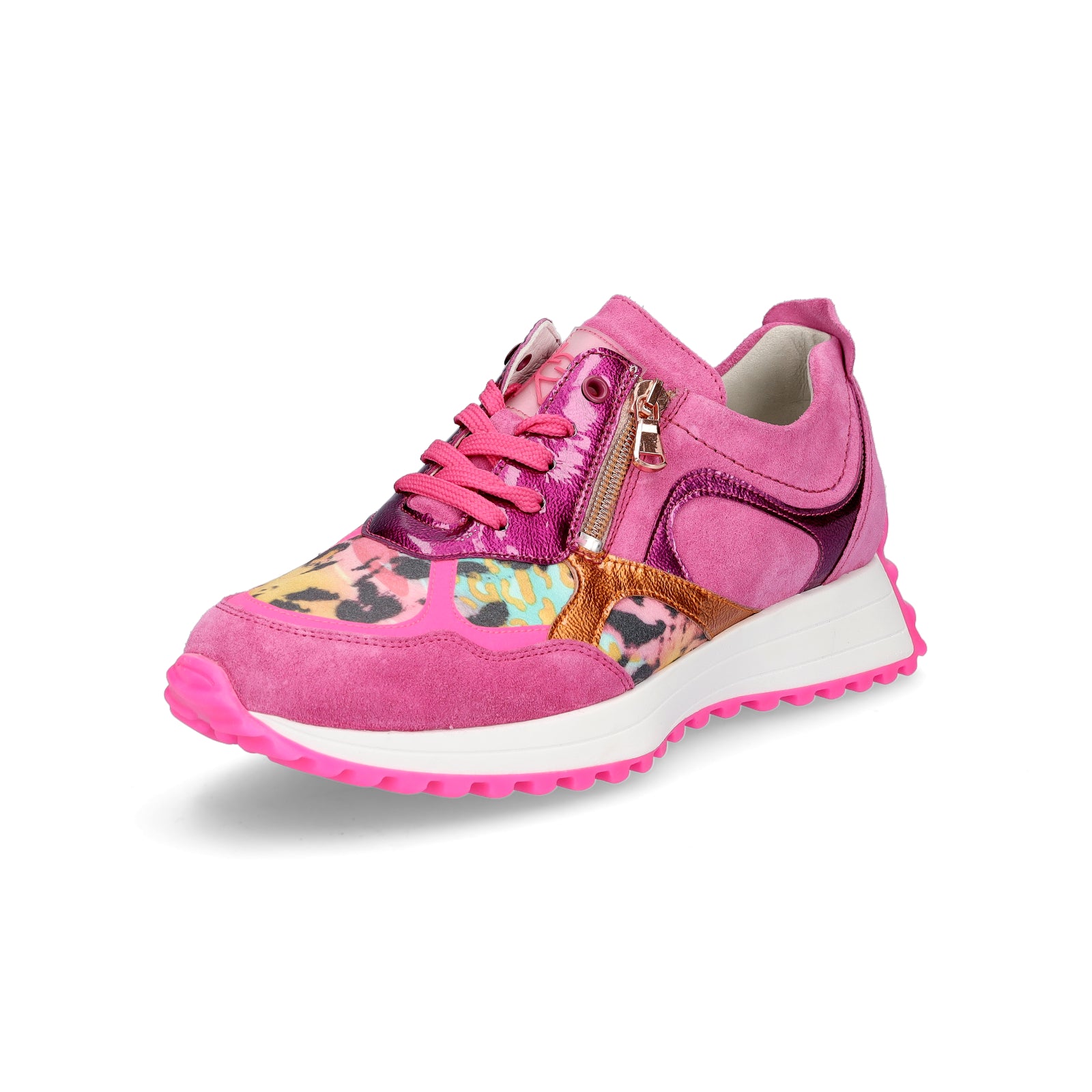 Waldläufer women's sneakers pink multi