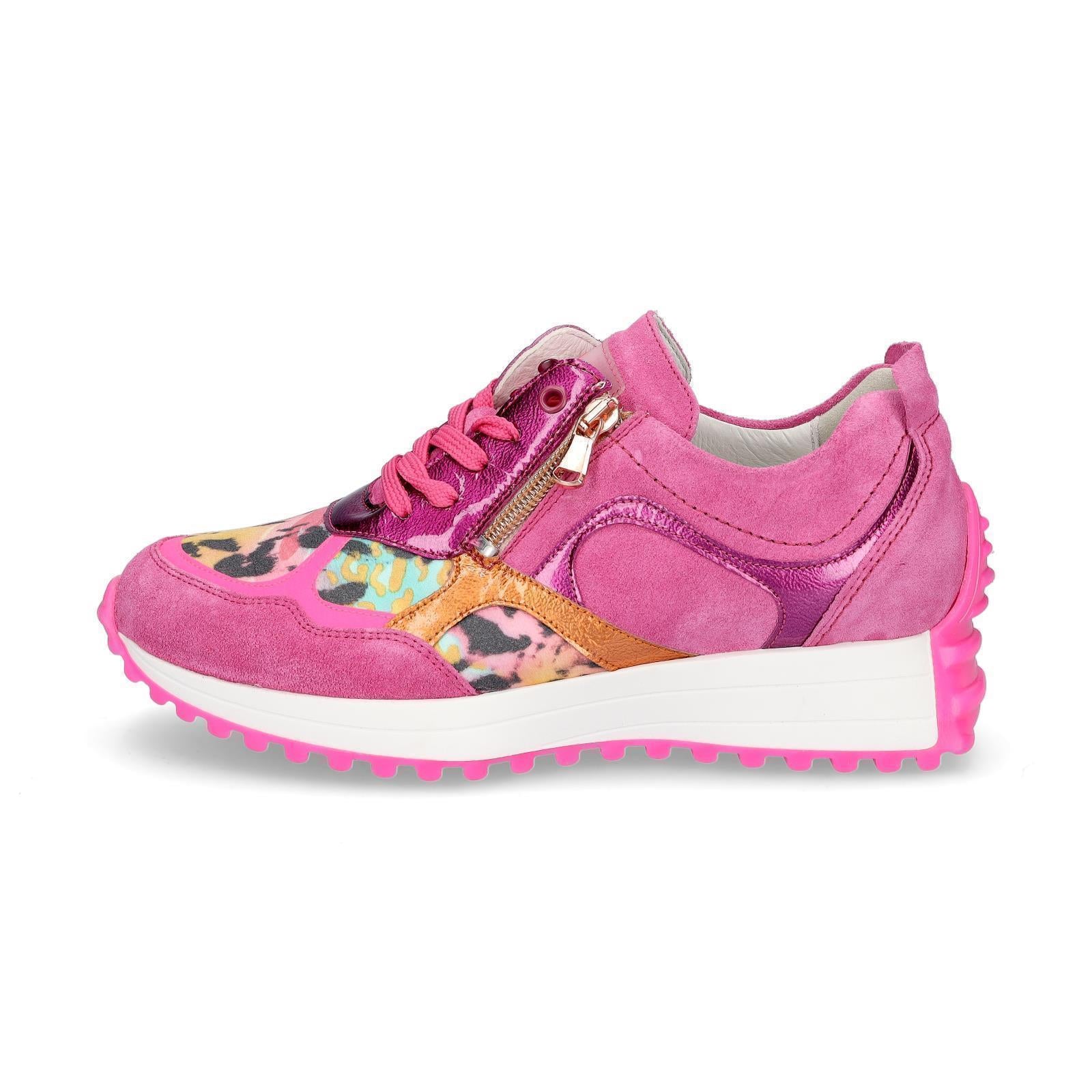 Waldläufer women's sneakers pink multi