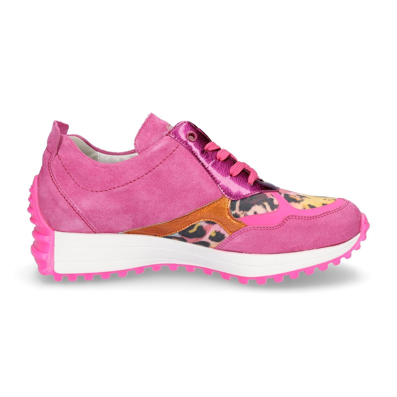 Waldläufer women's sneakers pink multi