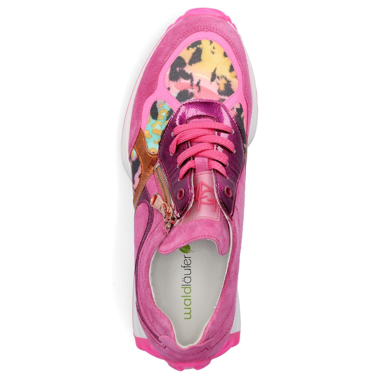 Waldläufer women's sneakers pink multi