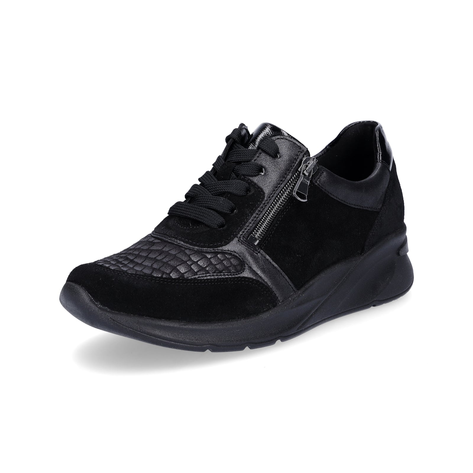 Waldläufer women's sneakers black