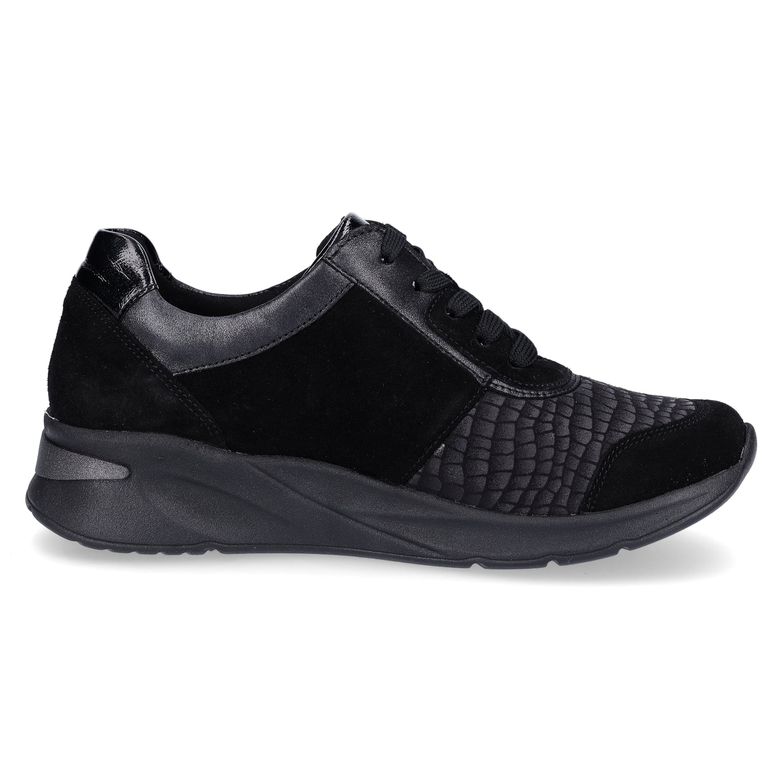 Waldläufer women's sneakers black