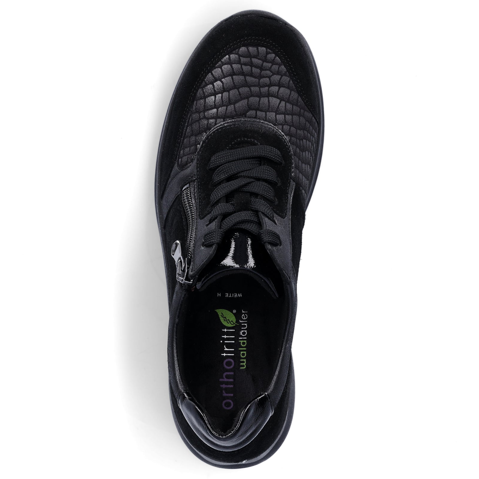 Waldläufer women's sneakers black
