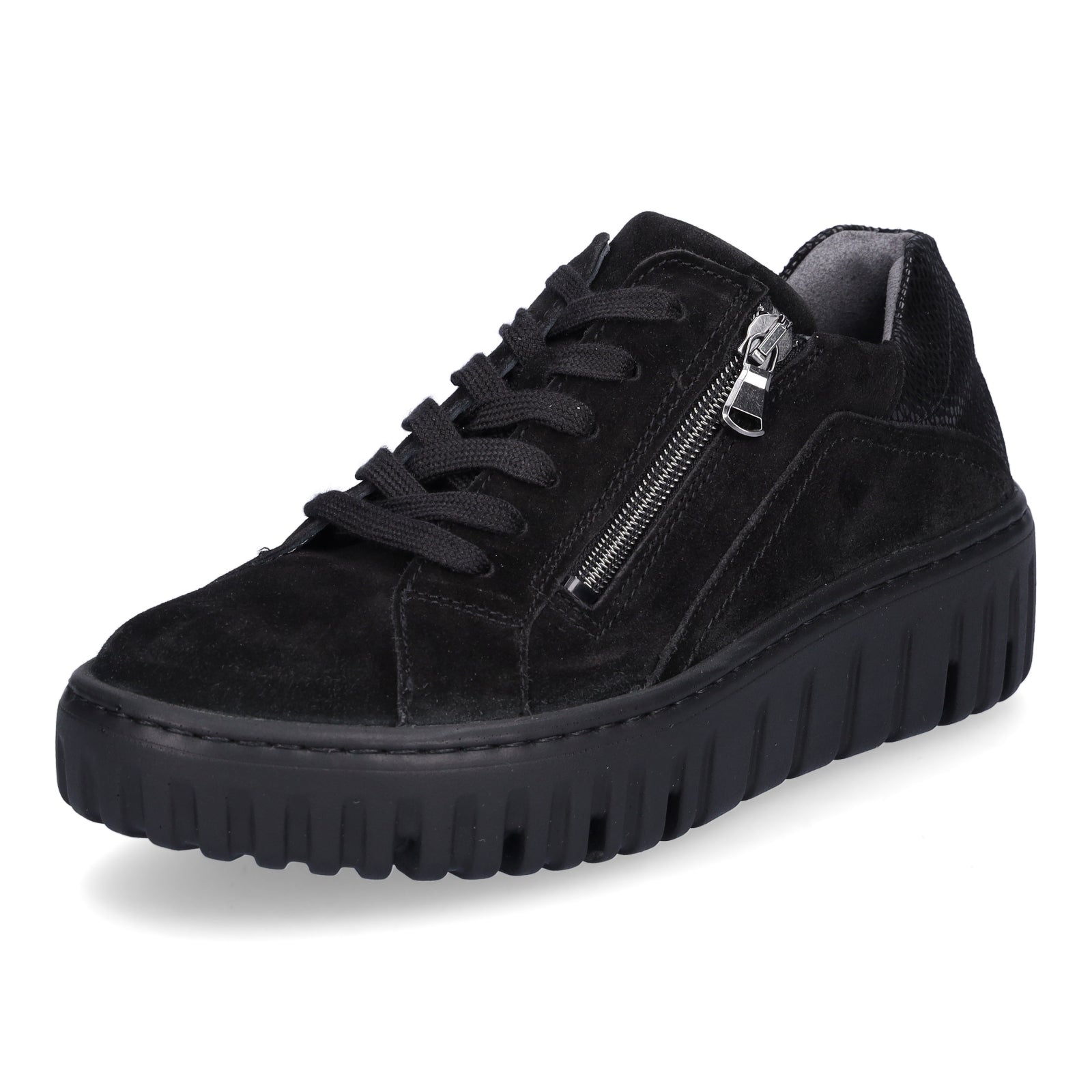 Waldläufer Damen Sneaker Livia schwarz