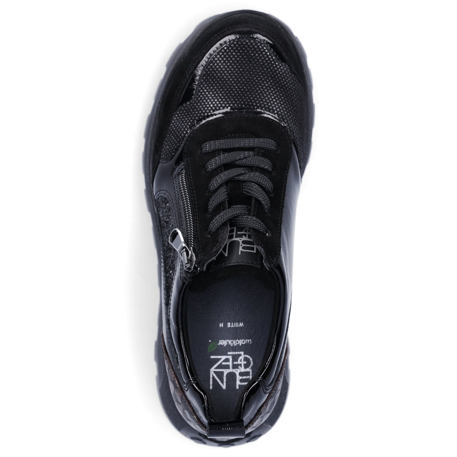 Waldläufer Damen Sneaker Ajala schwarz
