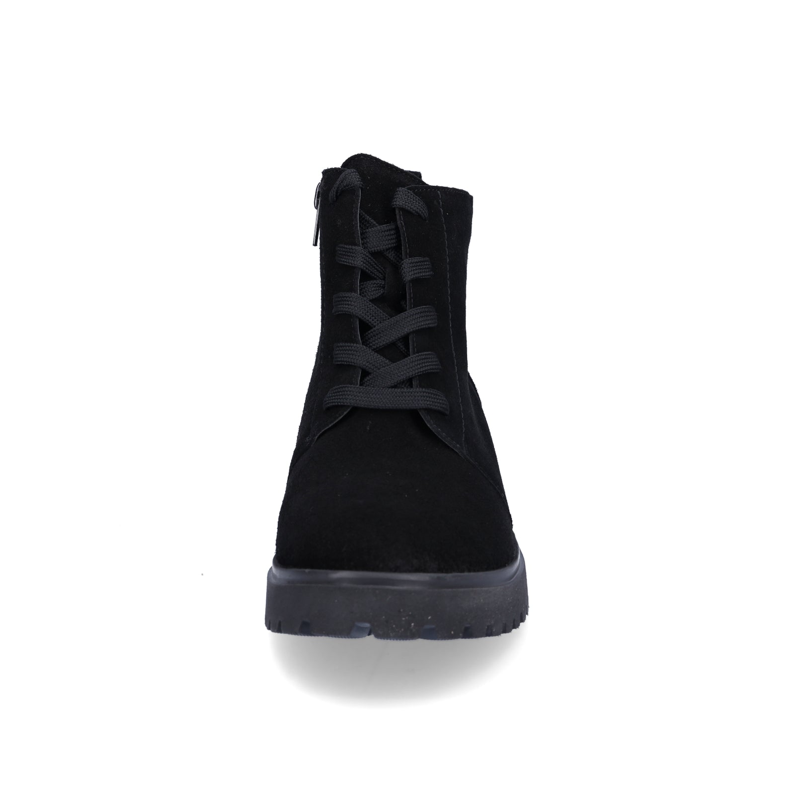 Waldläufer Damen Schnürstiefelette Luise schwarz