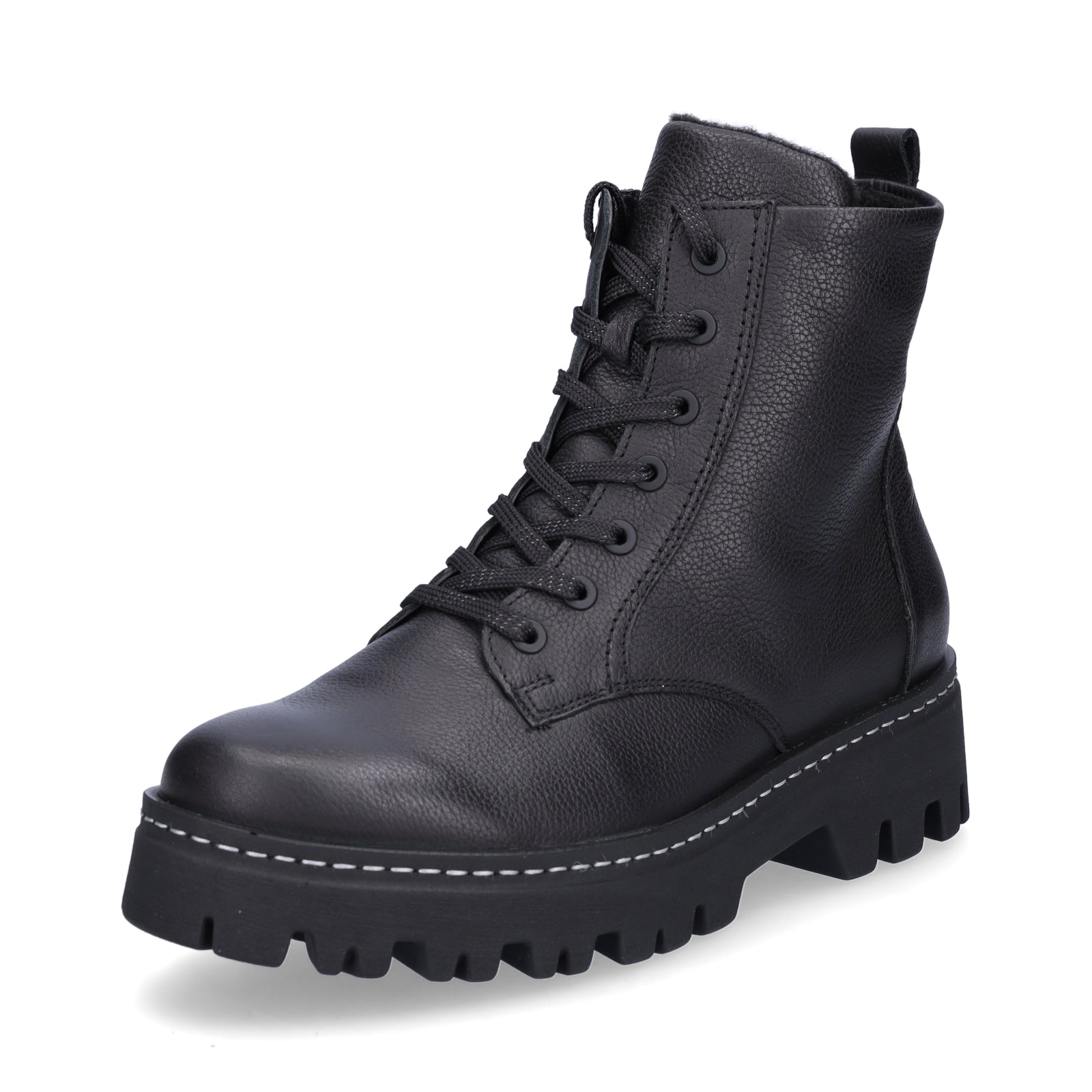 Waldläufer Damen Stiefelette London schwarz