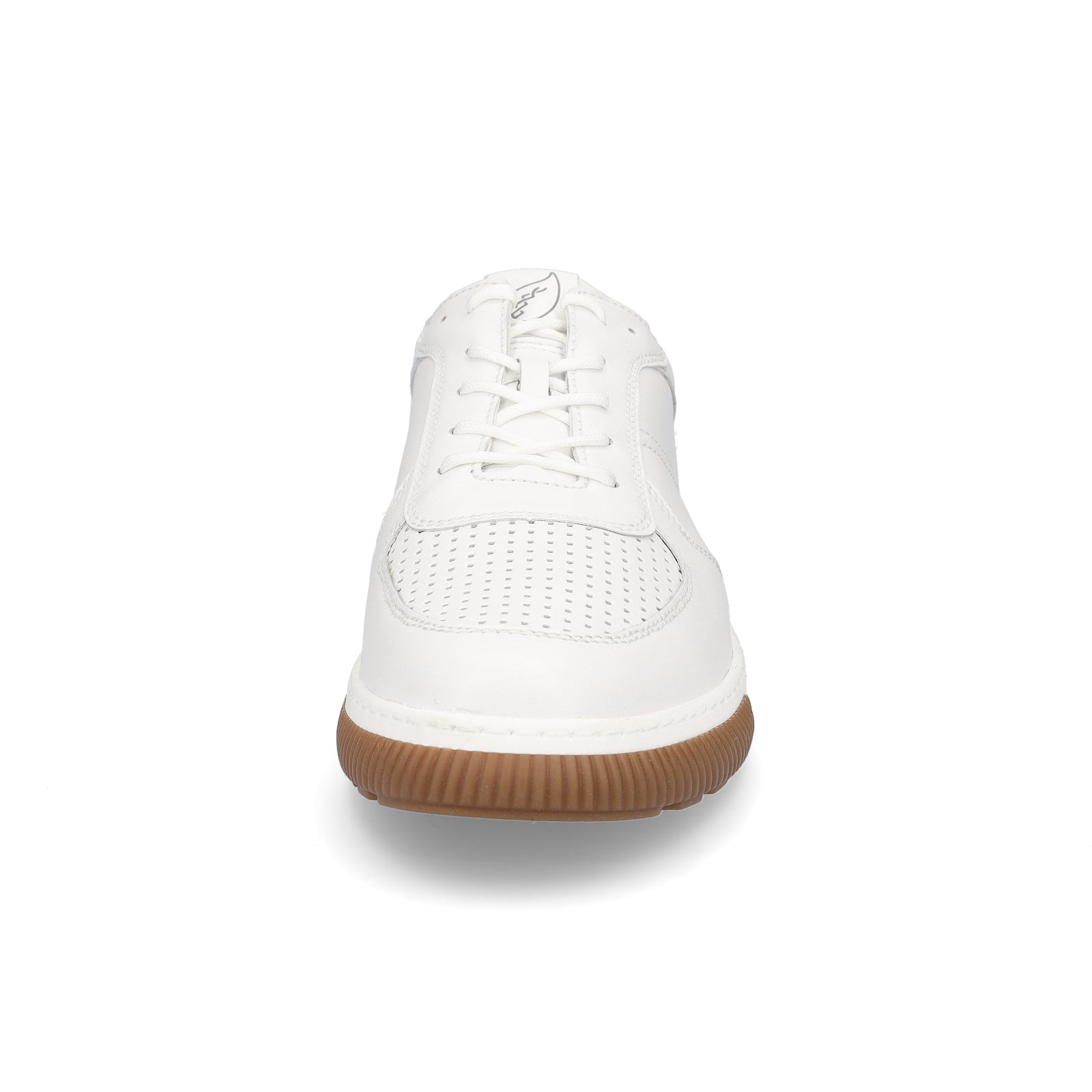 Waldläufer Herren Leder Sneaker weiß