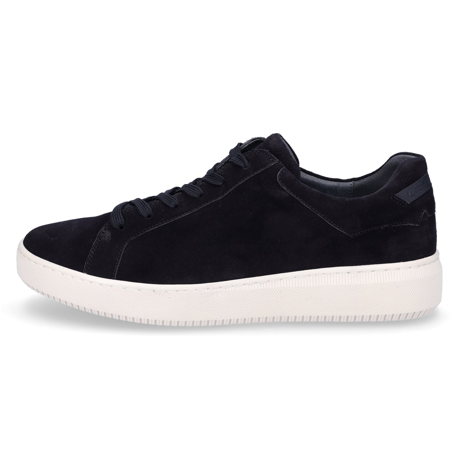 Waldläufer Herren Leder Sneaker dunkelblau