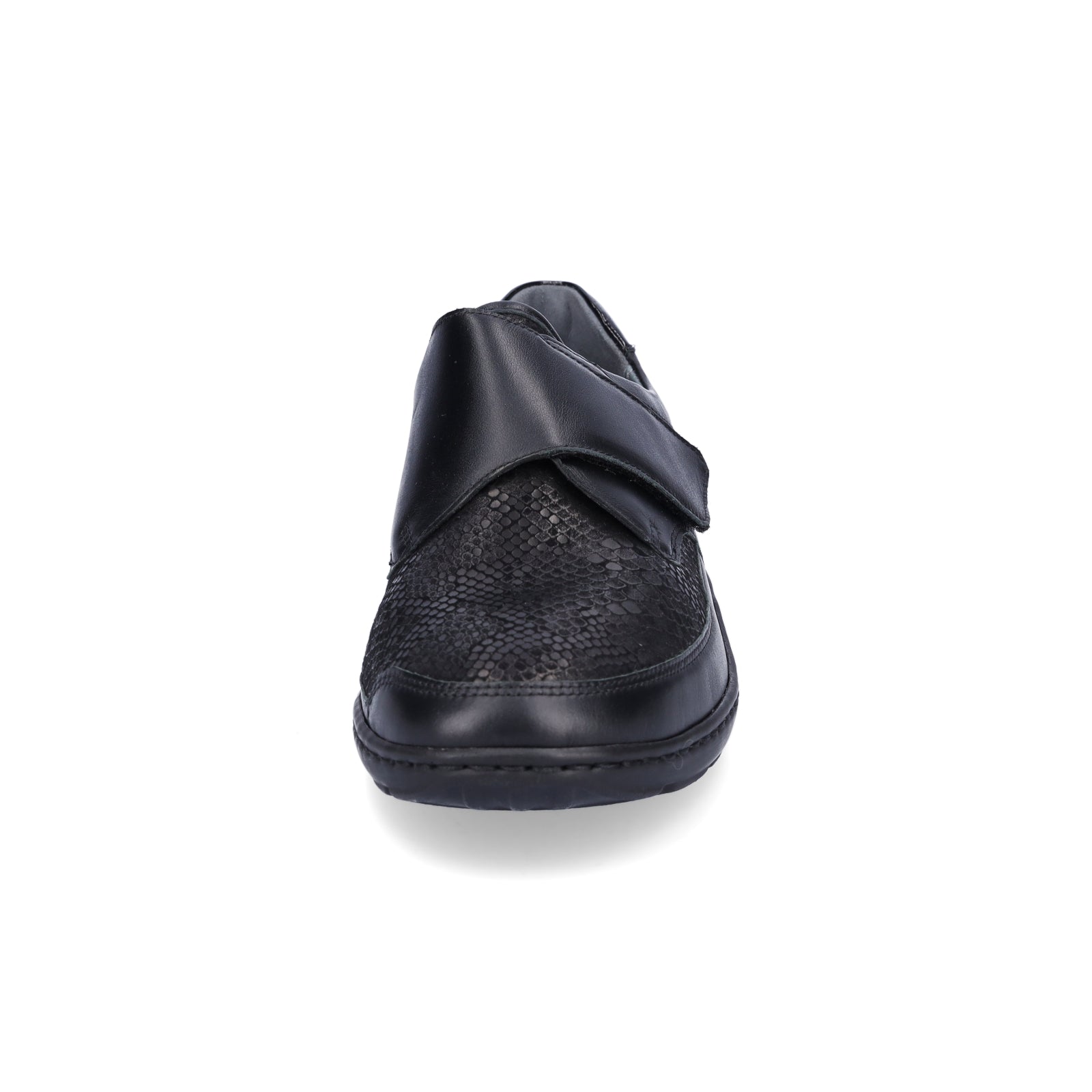 Waldläufer women's velcro shoe Henni Orthotritt black