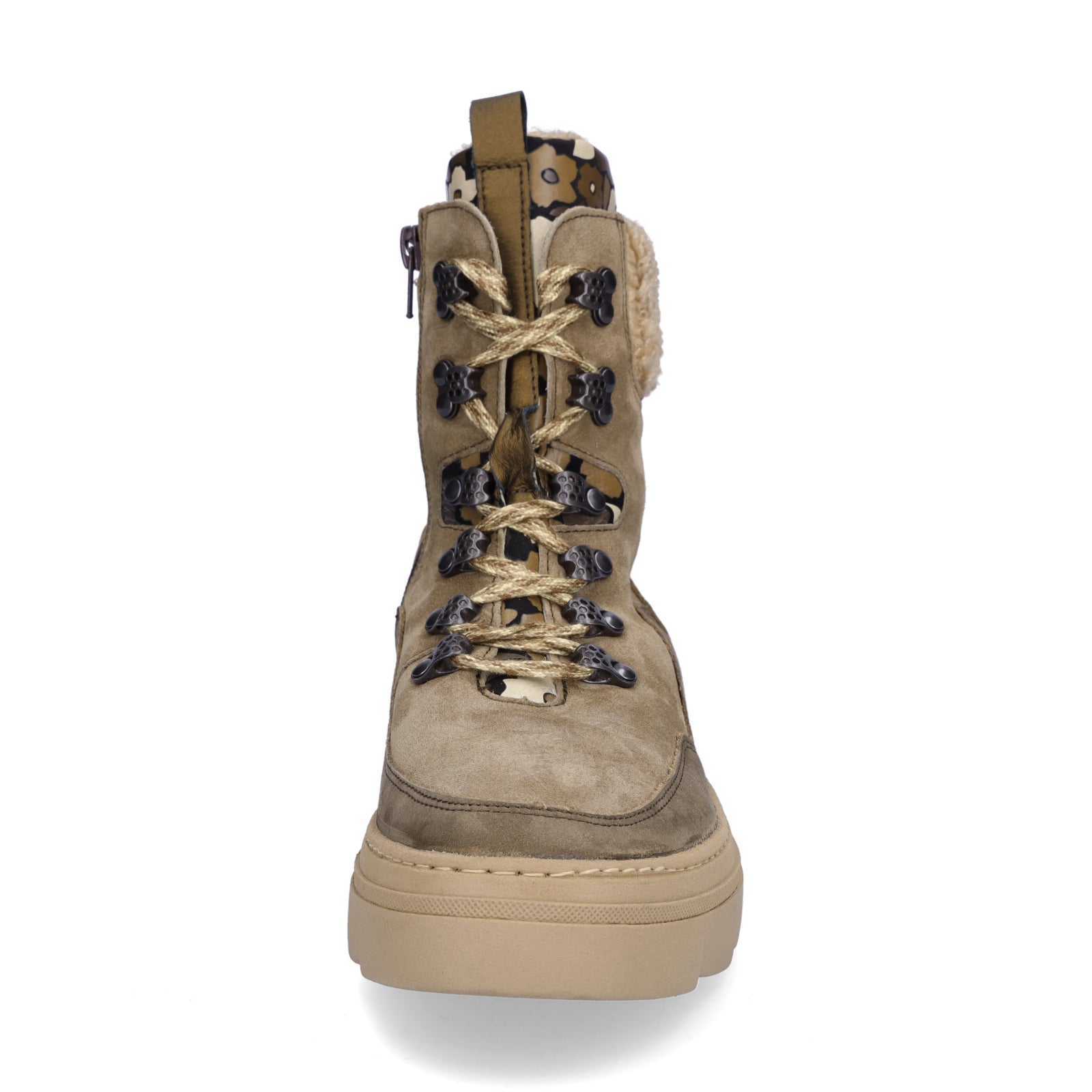 Waldläufer Damen Schnürboot Saiga taupe