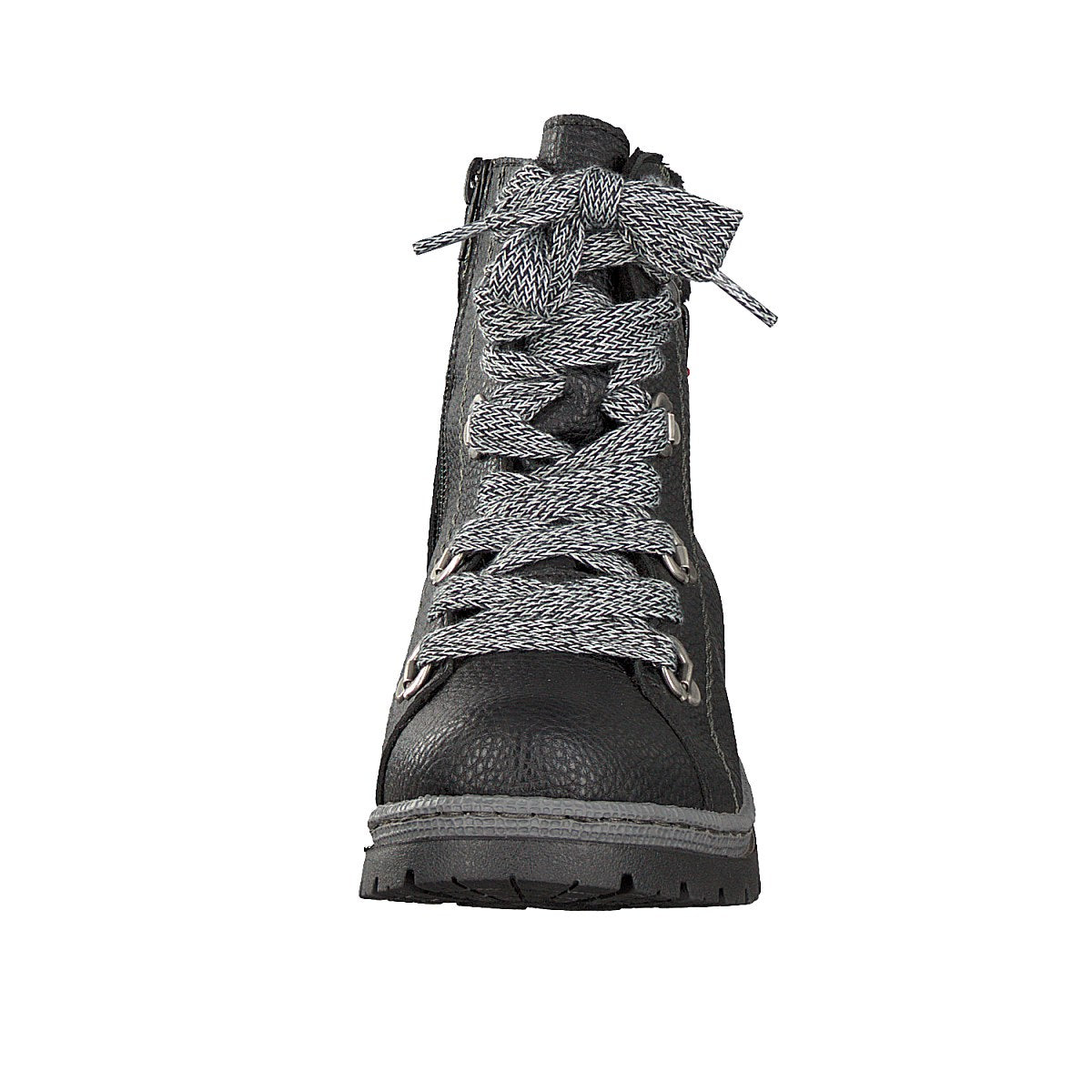Rieker women's lace-up boot black