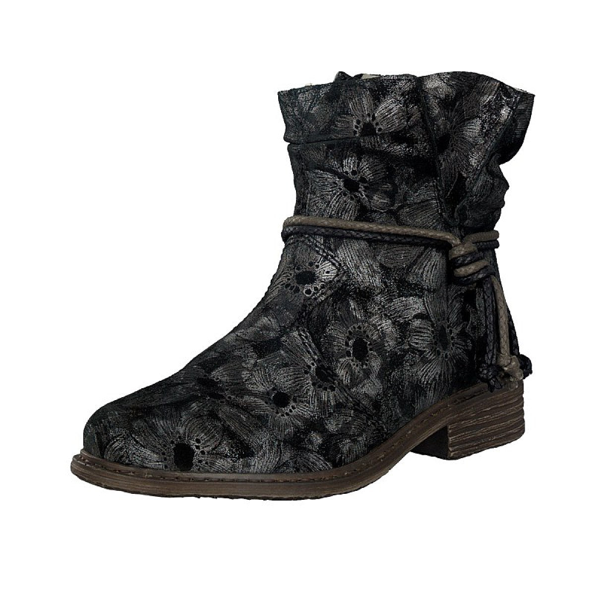 Rieker Damen Boot metallic