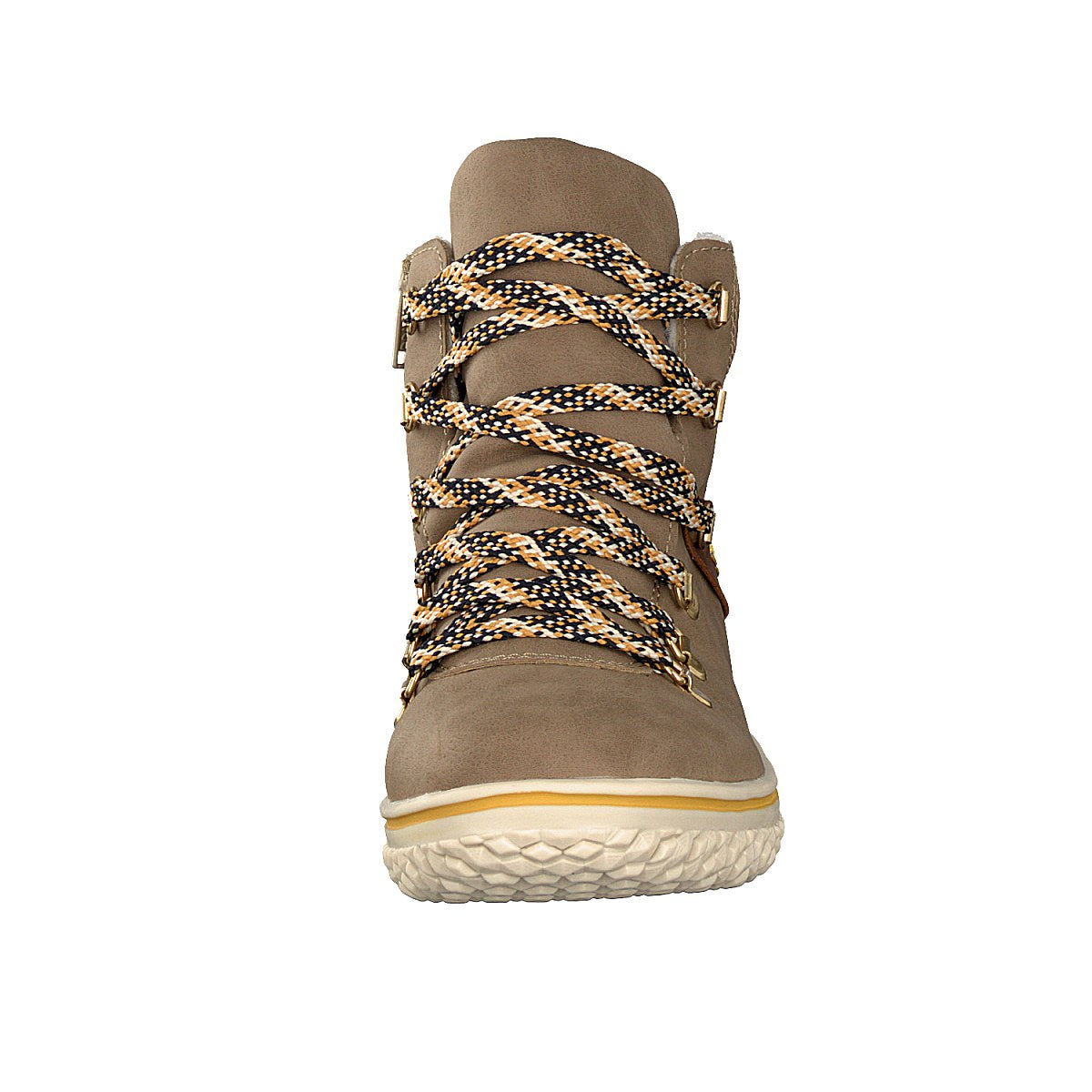 Rieker Damen Schnürboot beige