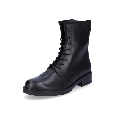 Gabor women lace-up ankle boot black