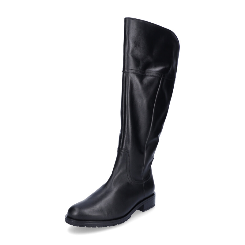 Gabor women leather boot black