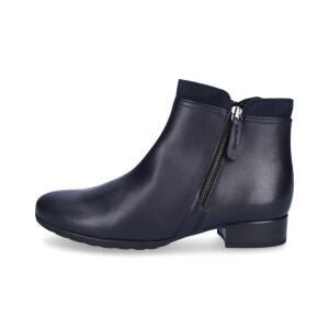 Gabor women leather ankle boot blue