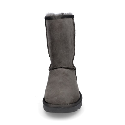 Ara women leather boot grey