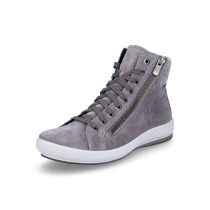 Legero women leather high top sneaker Tanaro 5.0 grey